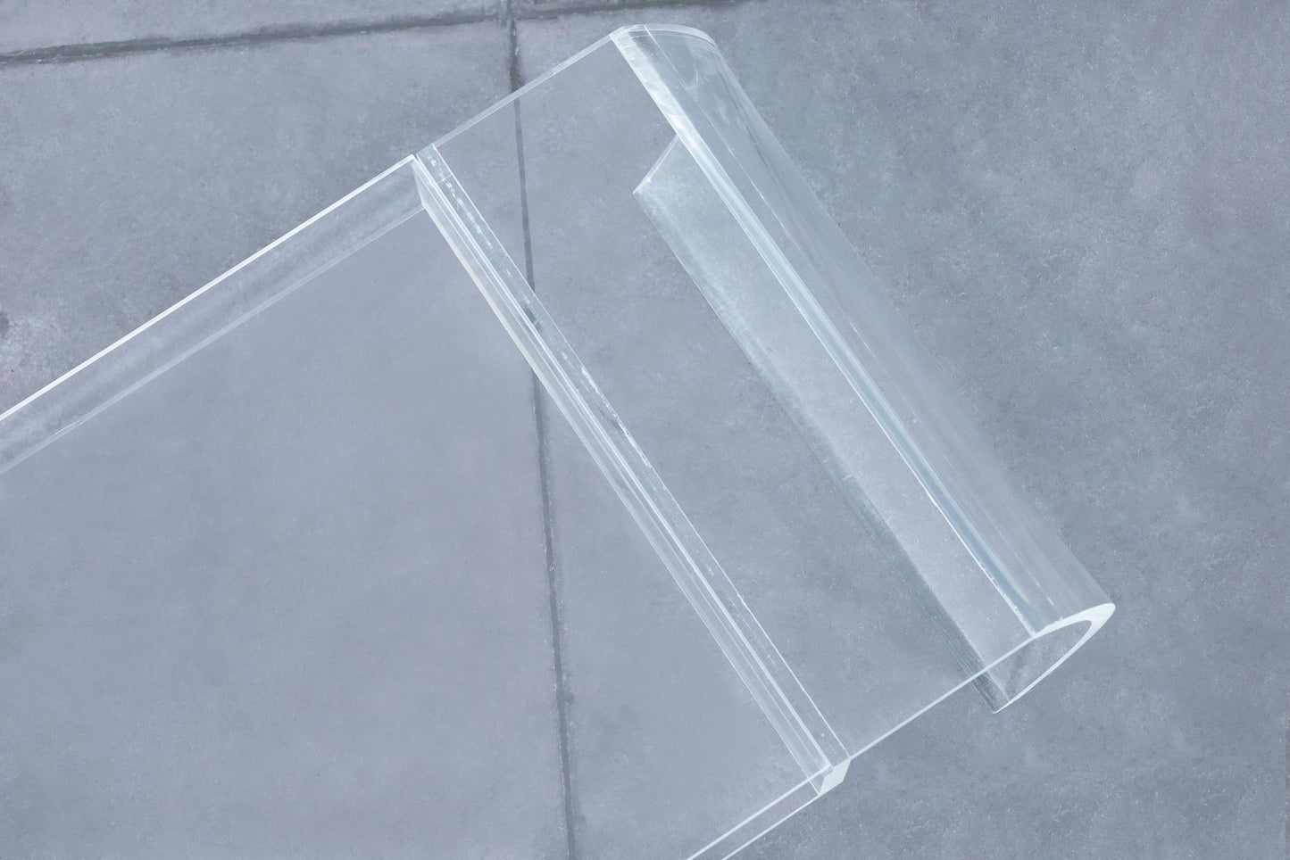 Vintage Lucite “Waterfall” Coffee Table