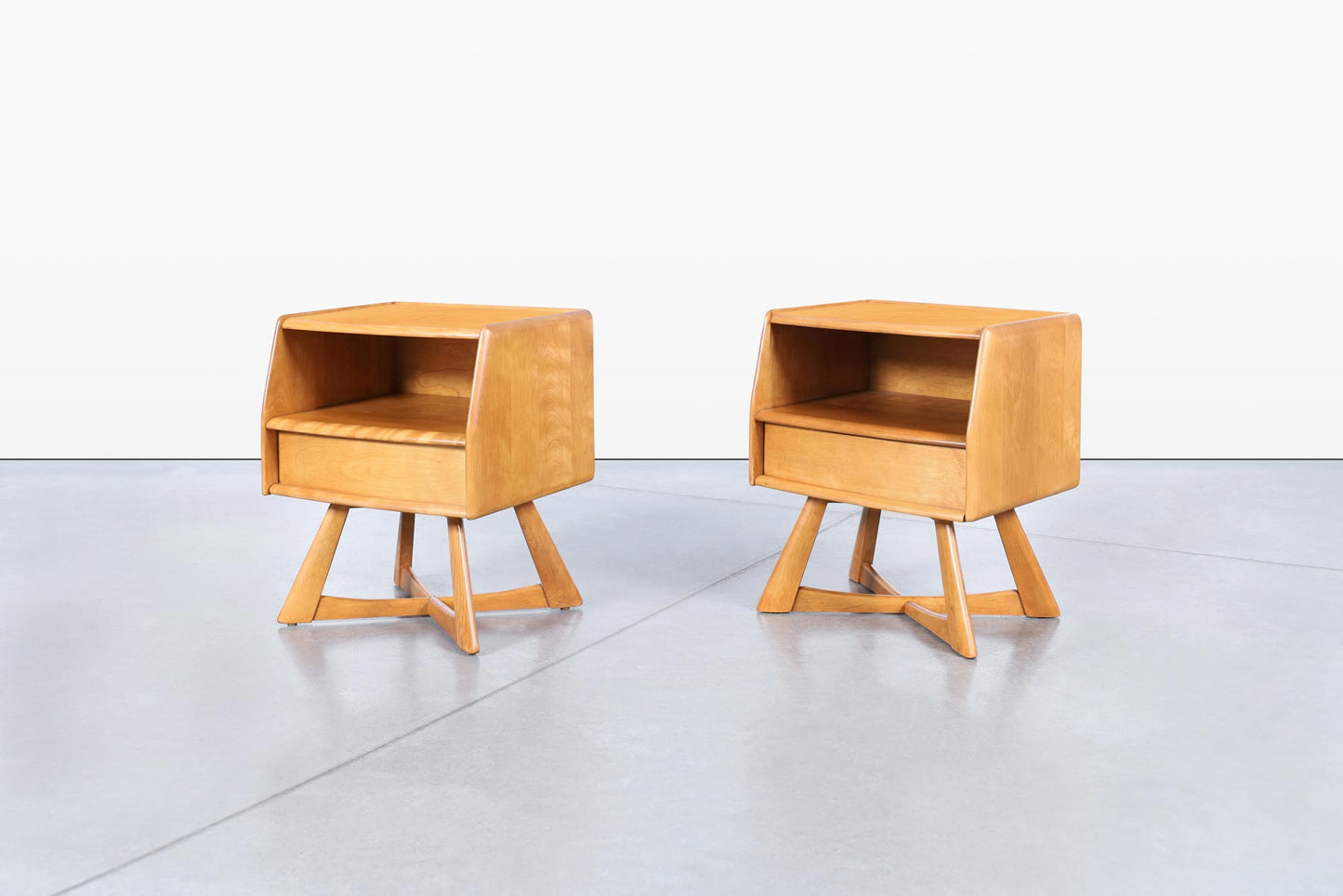 Vintage M-778 Nightstands by Heywood Wakefield
