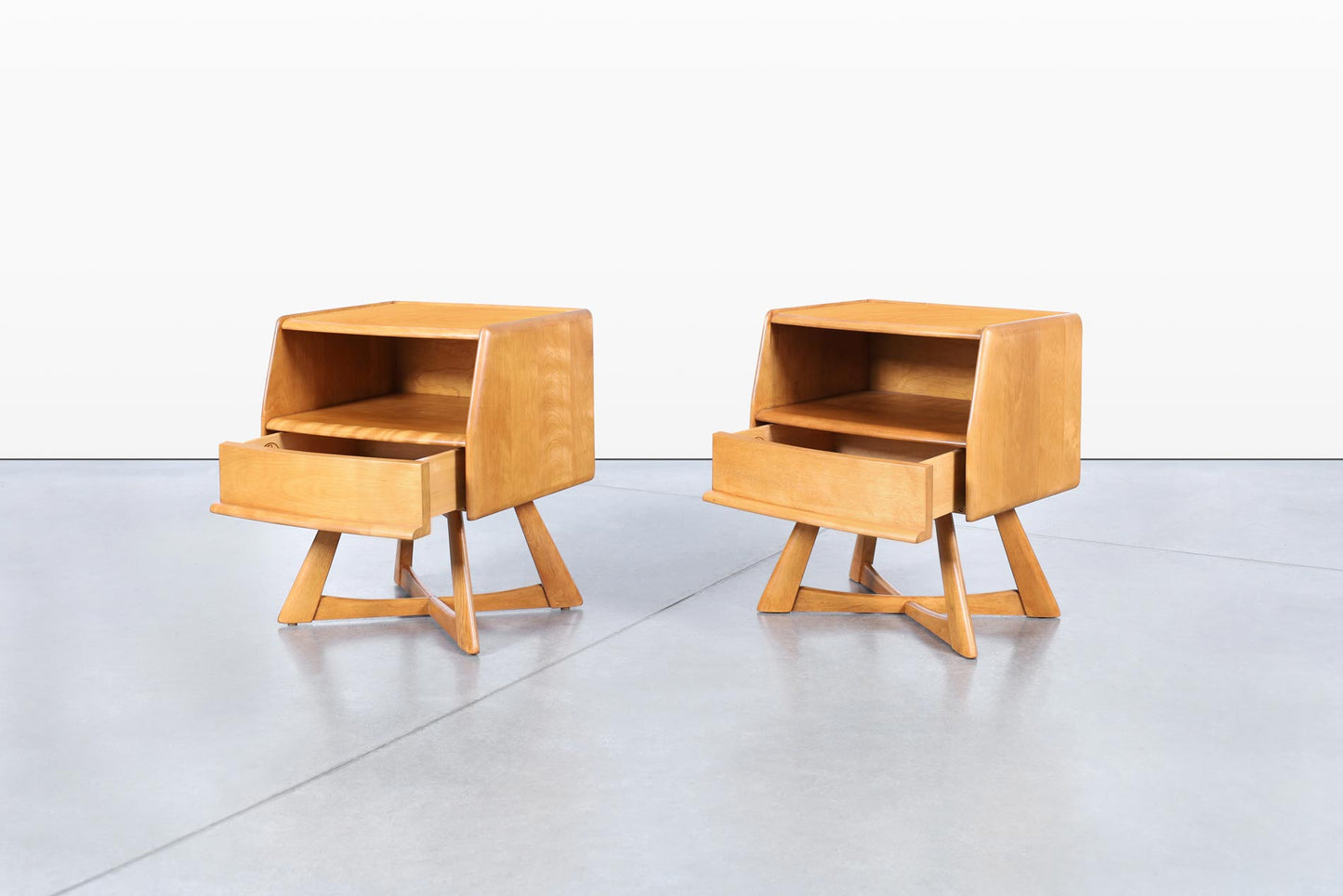 Vintage M-778 Nightstands by Heywood Wakefield