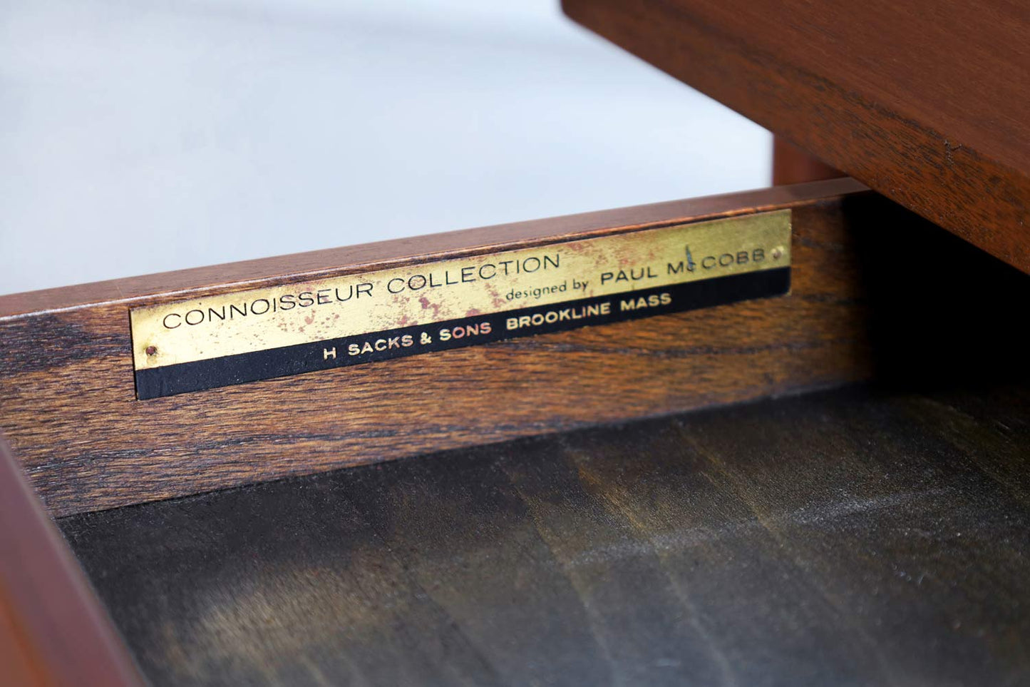 Vintage Mahogany "Connoisseur Collection" Side Tables by Paul McCobb