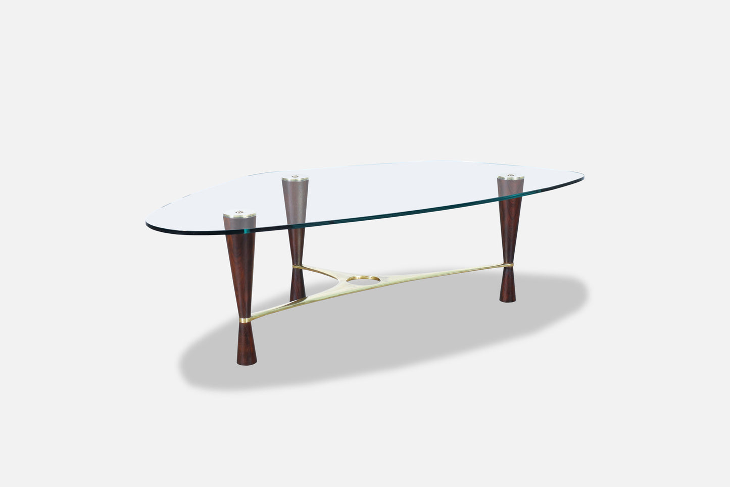 Vintage Model 5309 Rosewood Coffee Table by Edward Wormley for Dunbar