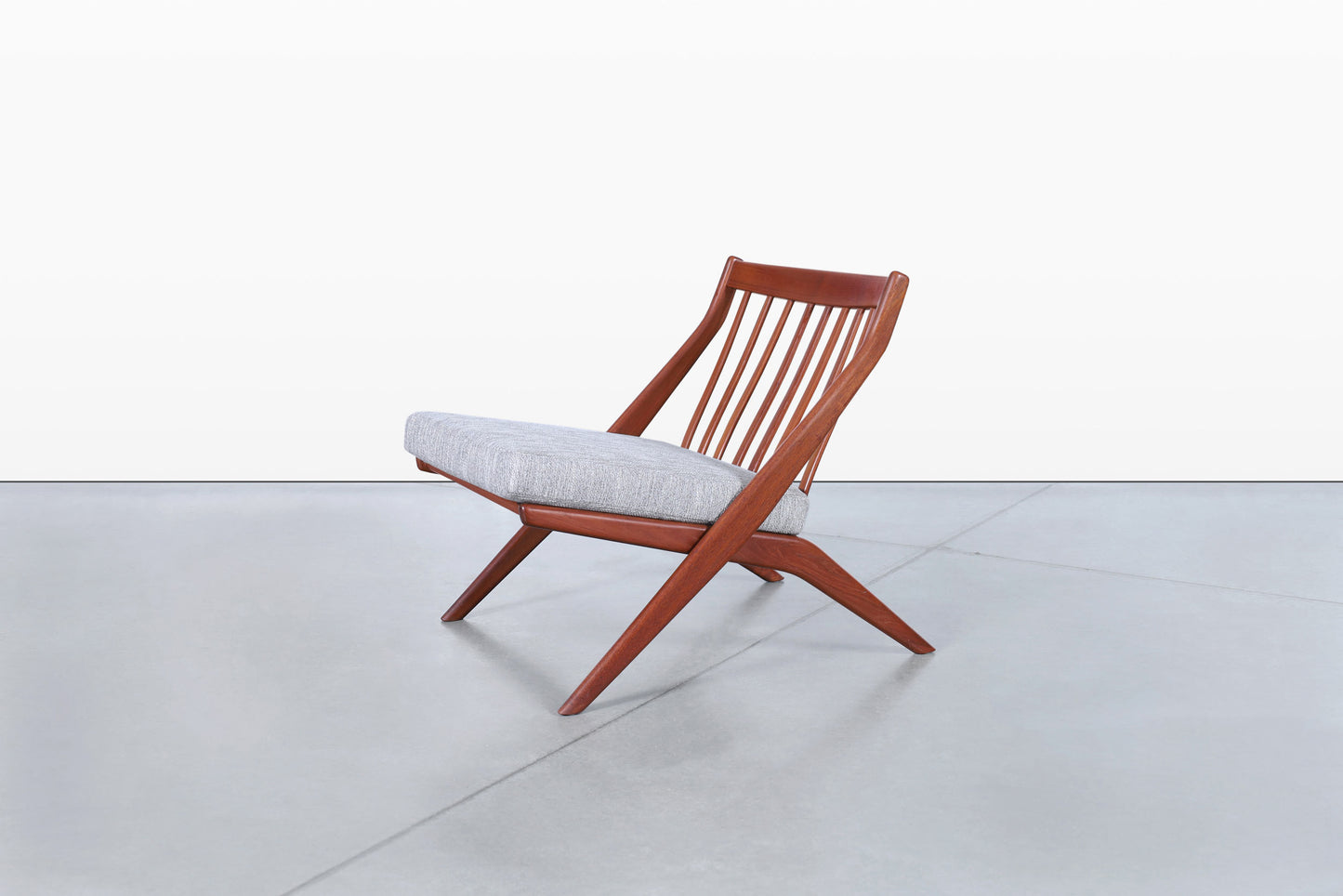 Vintage “Scissor” Lounge Chairs by Folke Ohlsson for DUX