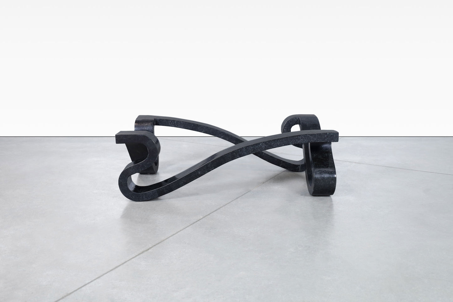 Vintage Sculptural Tessellated Stone Coffee Table by Maitland Smith