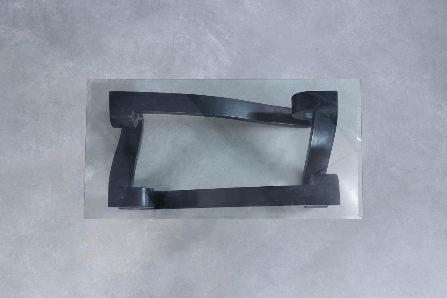 Vintage Sculptural Tessellated Stone Coffee Table by Maitland Smith