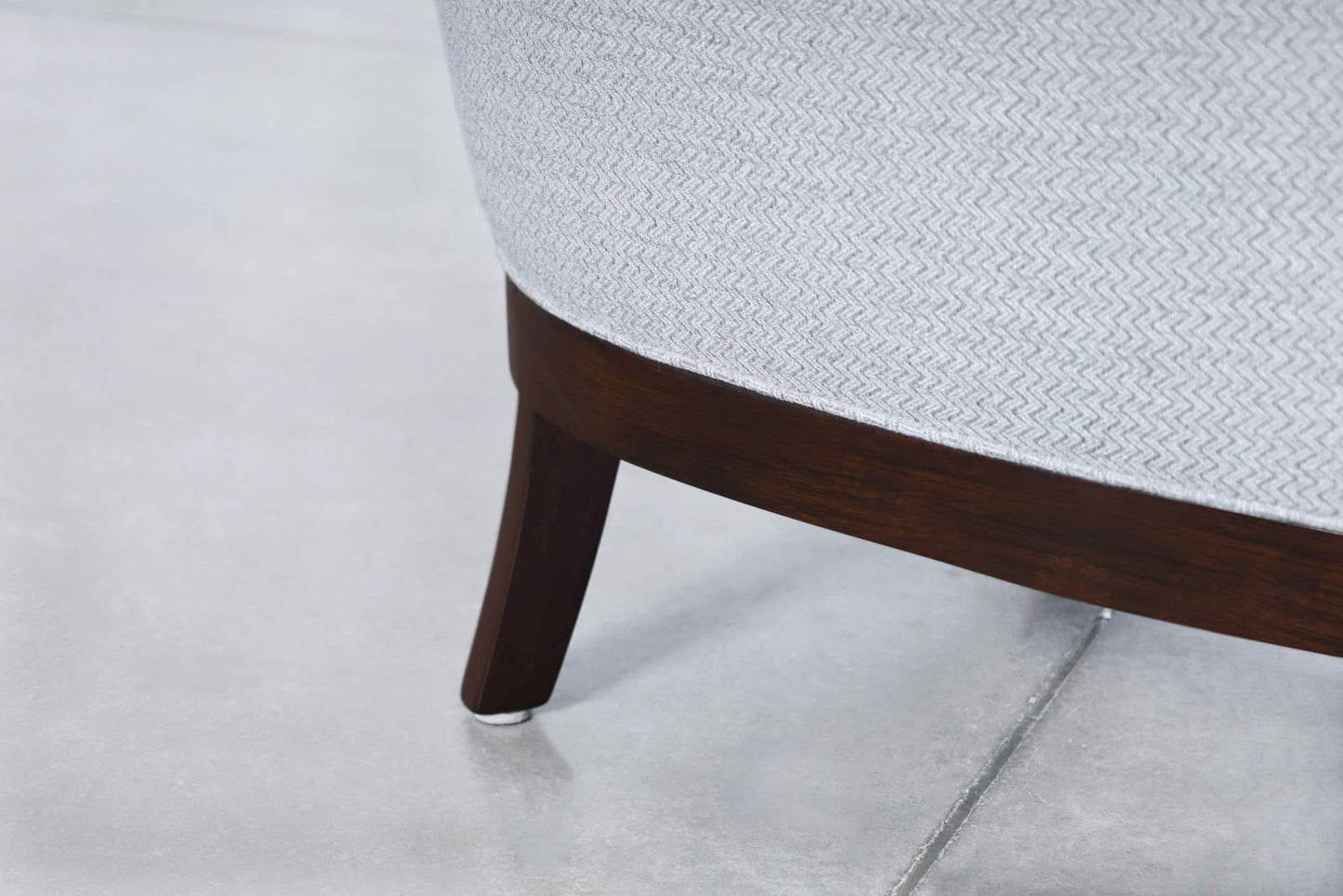 Vintage Sculptural Walnut Lounge Chairs in the Manner of Erwin Lambeth