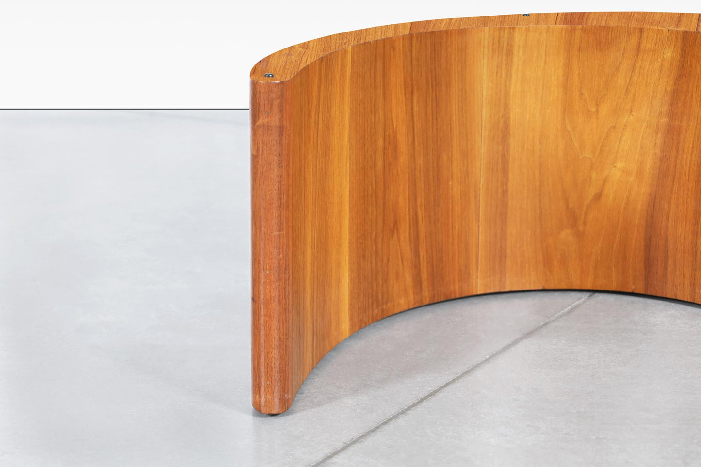 Vintage Walnut Biomorphic Coffee Table