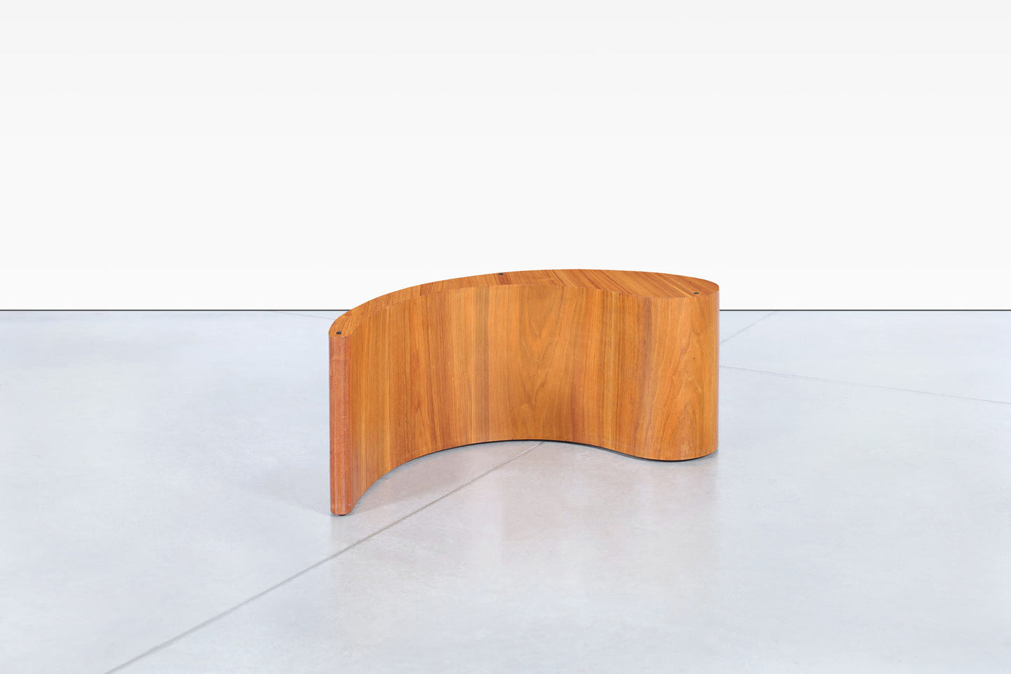 Vintage Walnut Biomorphic Coffee Table