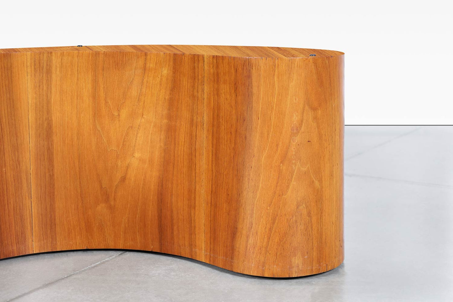 Vintage Walnut Biomorphic Coffee Table