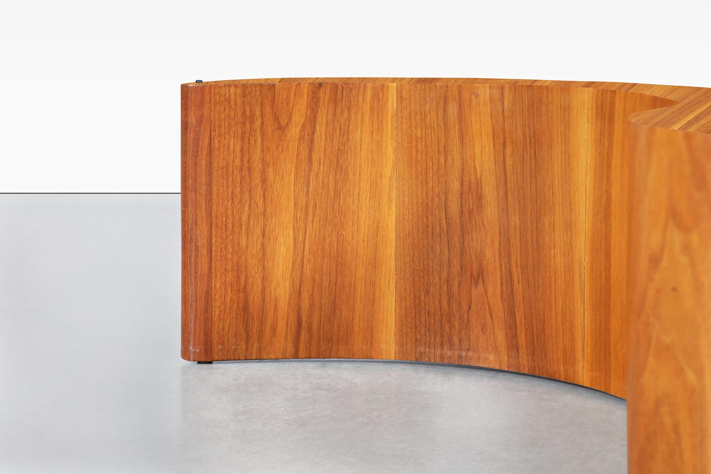 Vintage Walnut Biomorphic Coffee Table