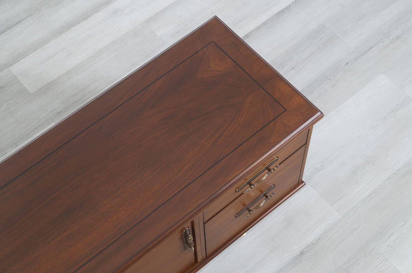 Vintage Walnut Credenza by Maurice Bailey for Monteverdi Young