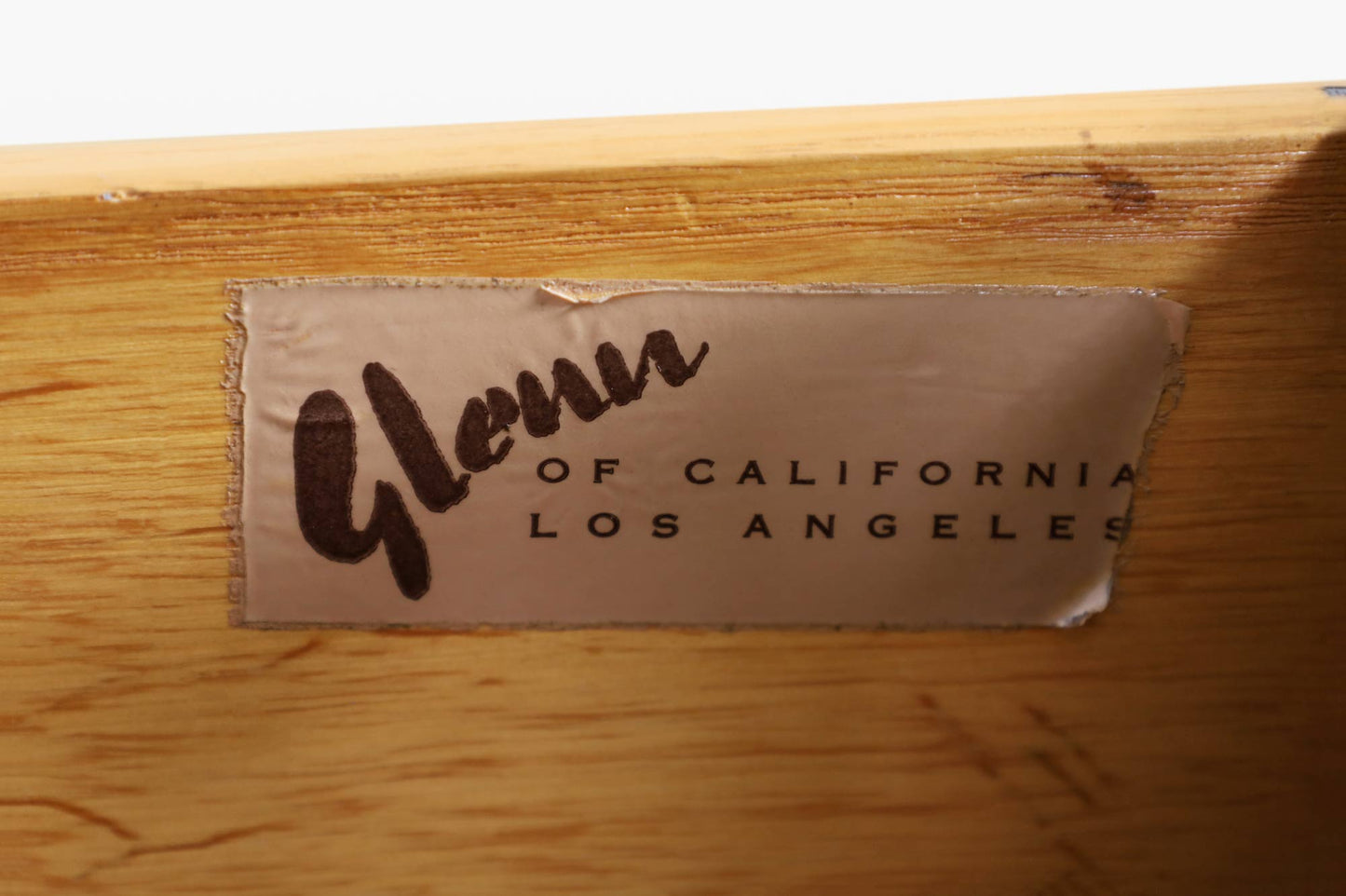 Vintage Walnut Desk by Stanley Young for Glenn of California