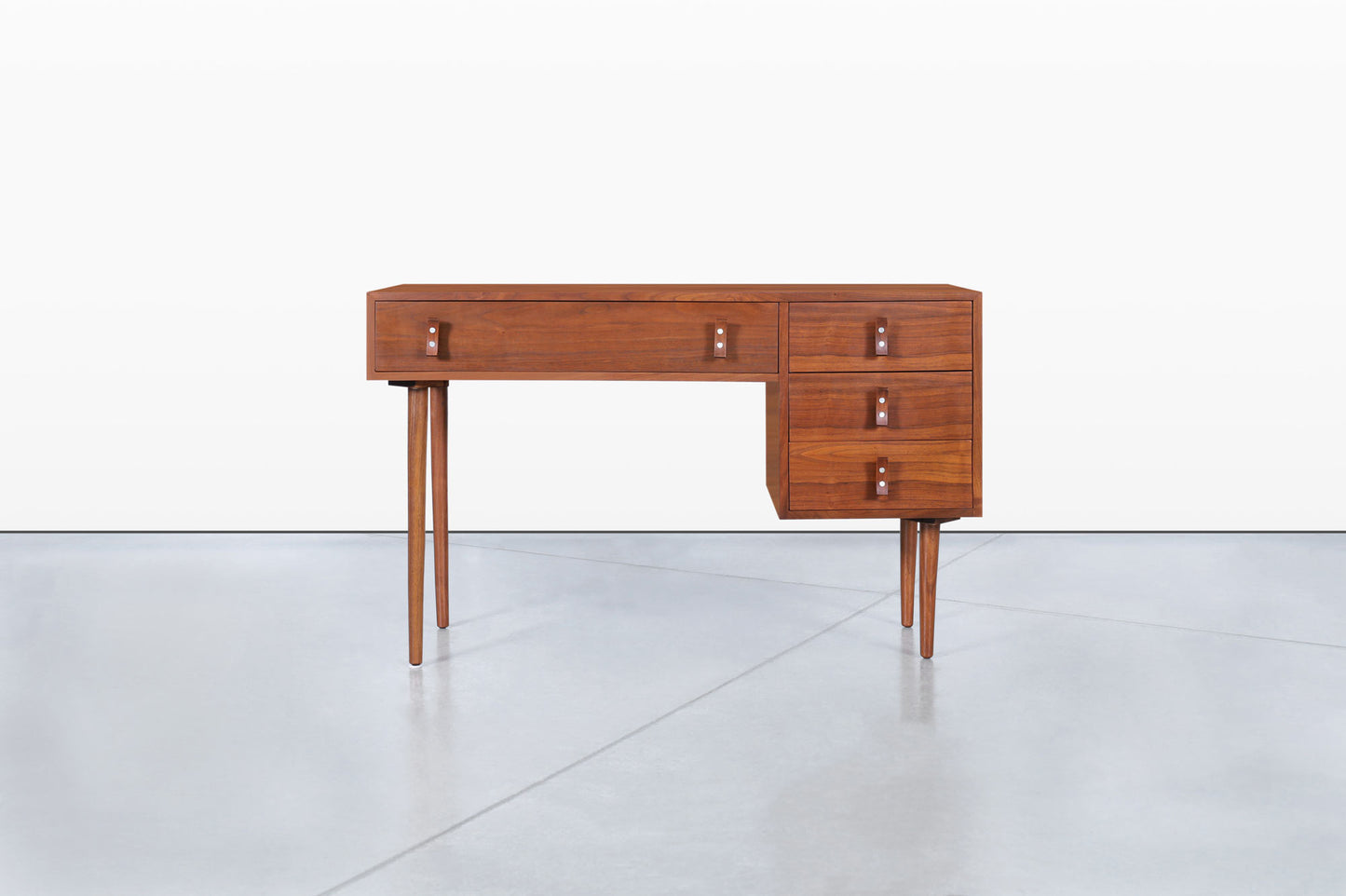 Vintage Walnut Desk by Stanley Young for Glenn of California