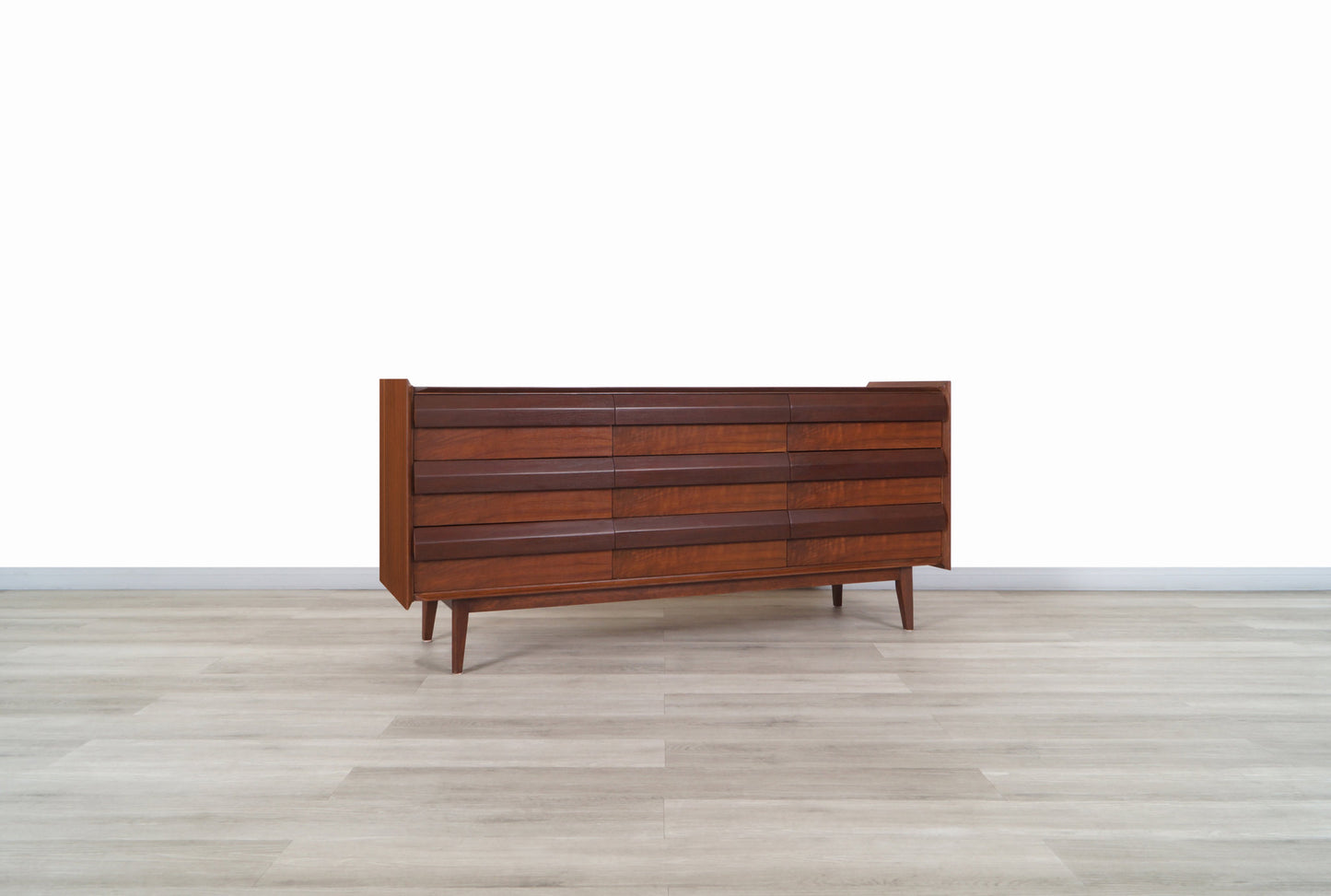 Mid-Century Walnut Dresser by Lane
