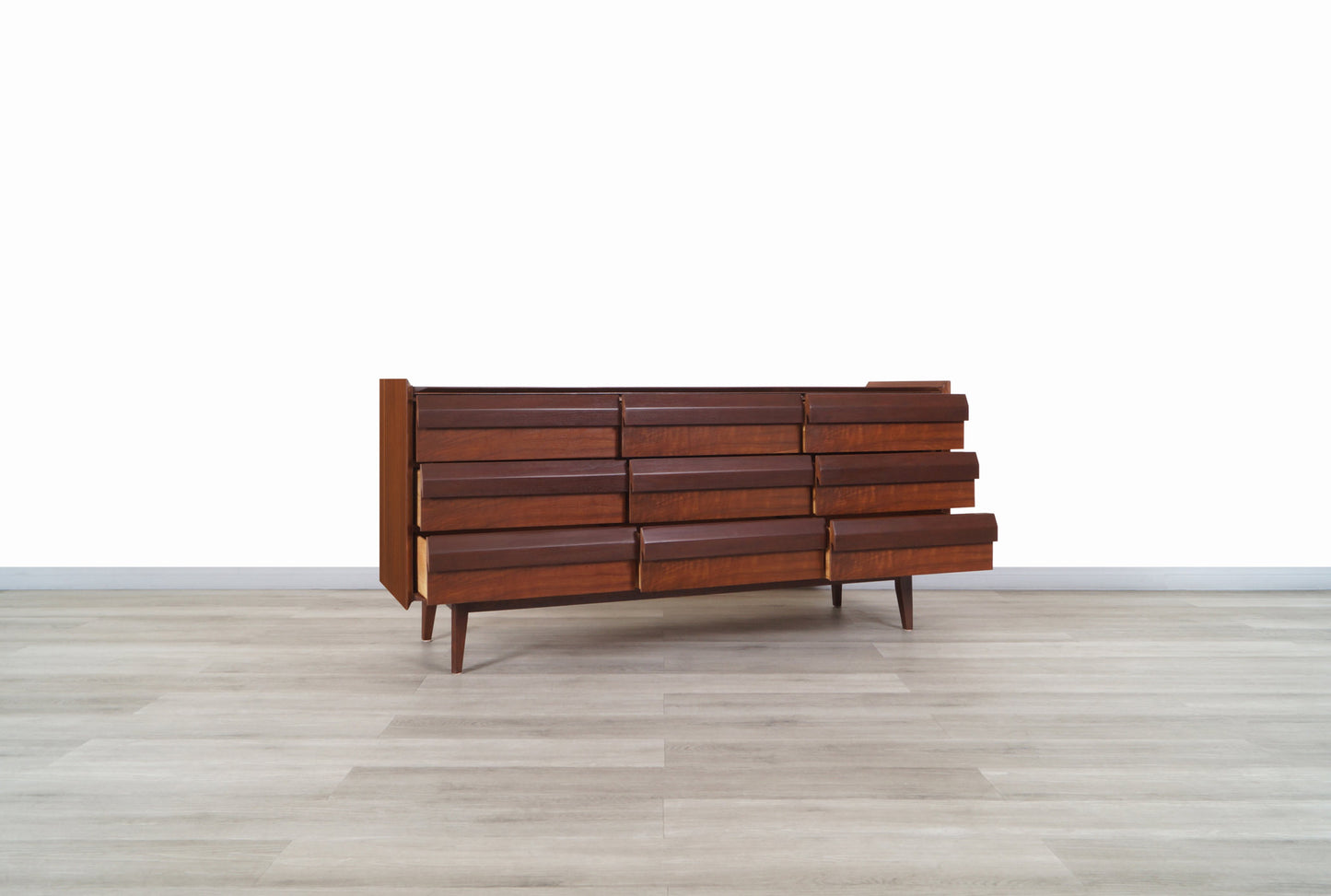 Mid-Century Walnut Dresser by Lane