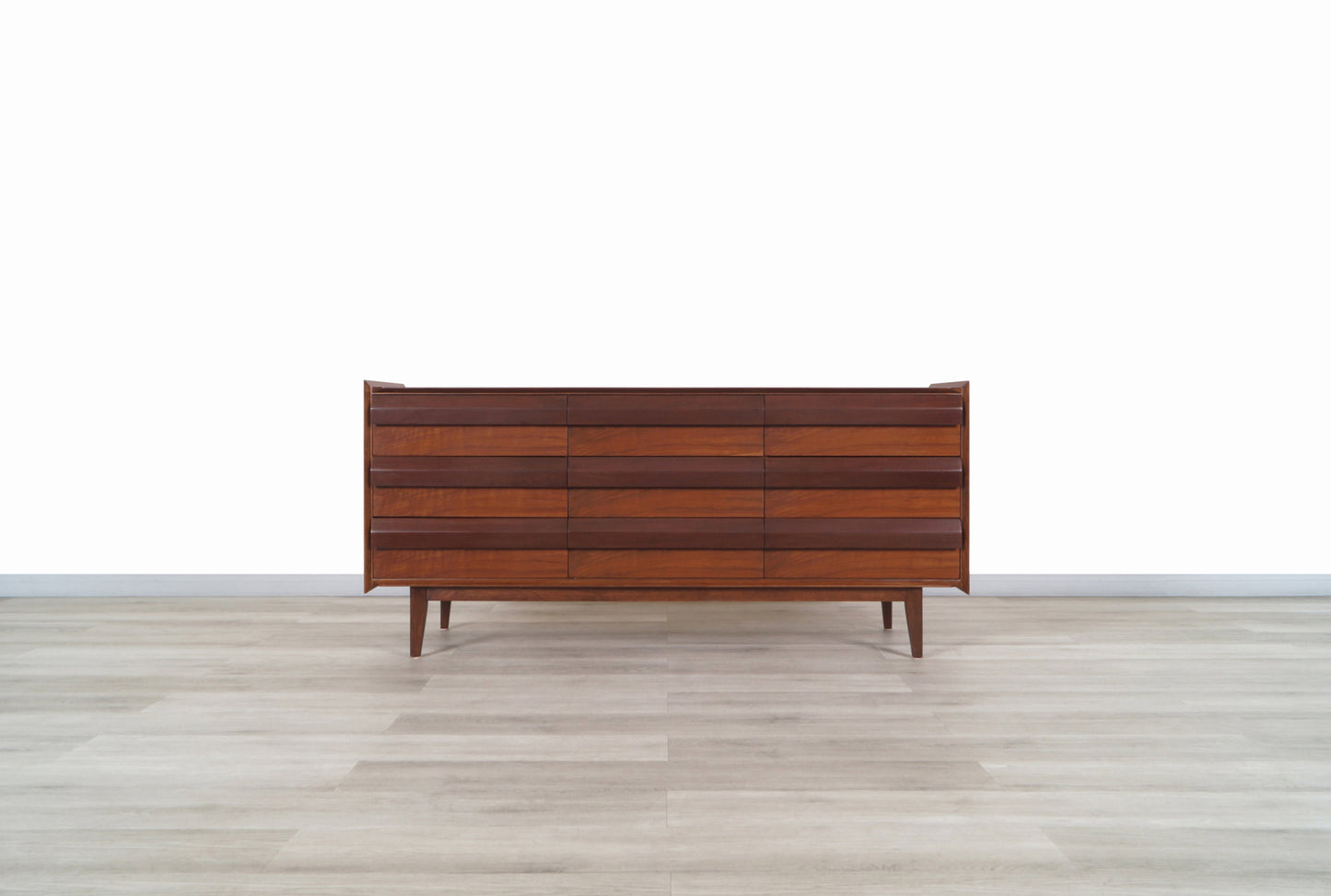 Mid-Century Walnut Dresser by Lane
