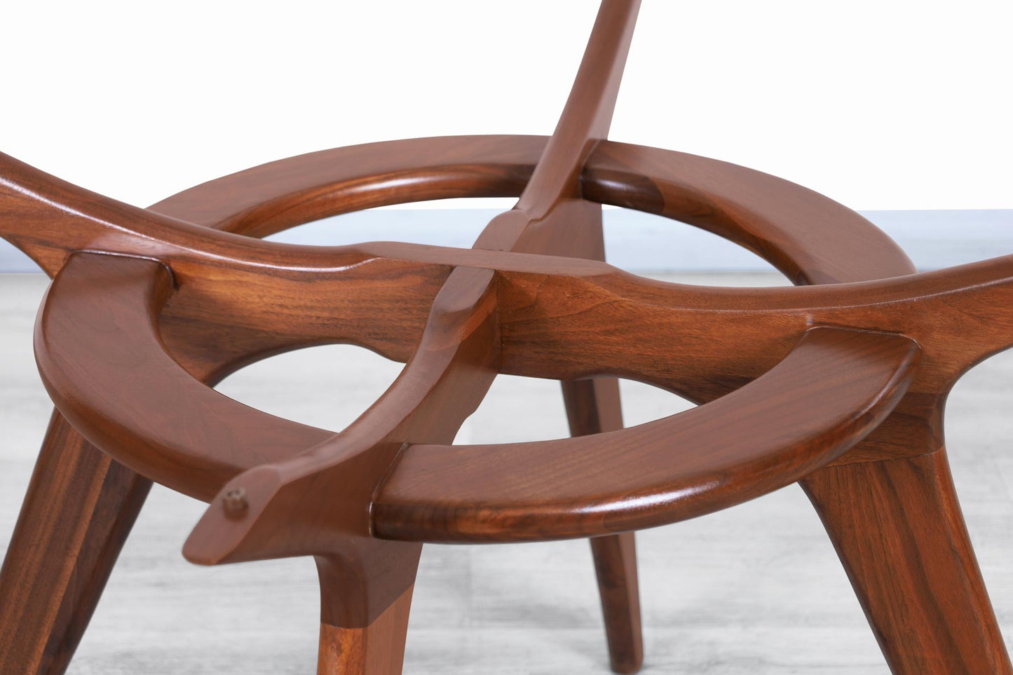 Mid-Century Walnut Dining Table by Adrian Pearsall for Craft Associates