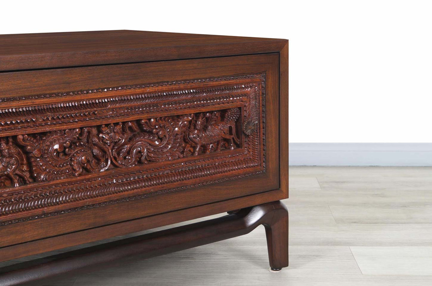 Vintage Walnut Nightstands by Maurice Bailey for Monteverdi Young