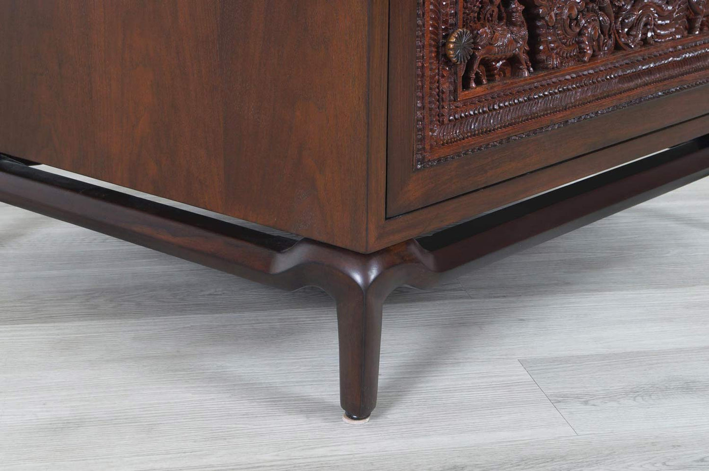 Vintage Walnut Nightstands by Maurice Bailey for Monteverdi Young