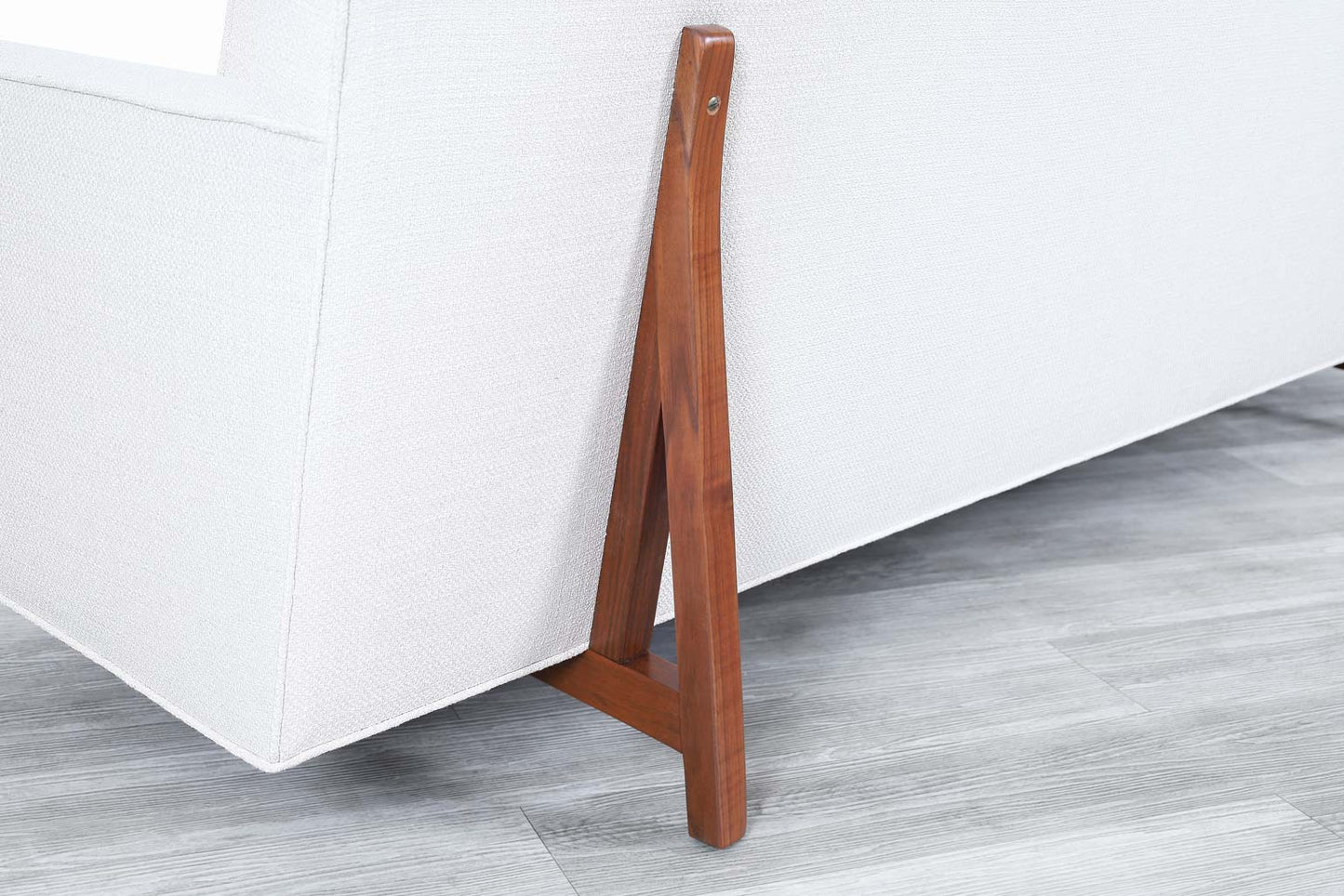 Mid-Century Modern Walnut Sofa by Edward Wormley for Dunbar