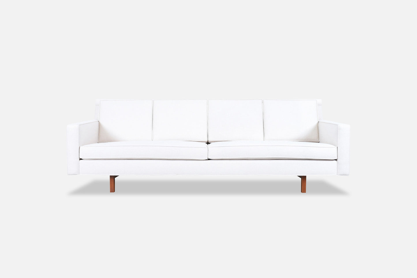 Mid-Century Modern Walnut Sofa by Edward Wormley for Dunbar