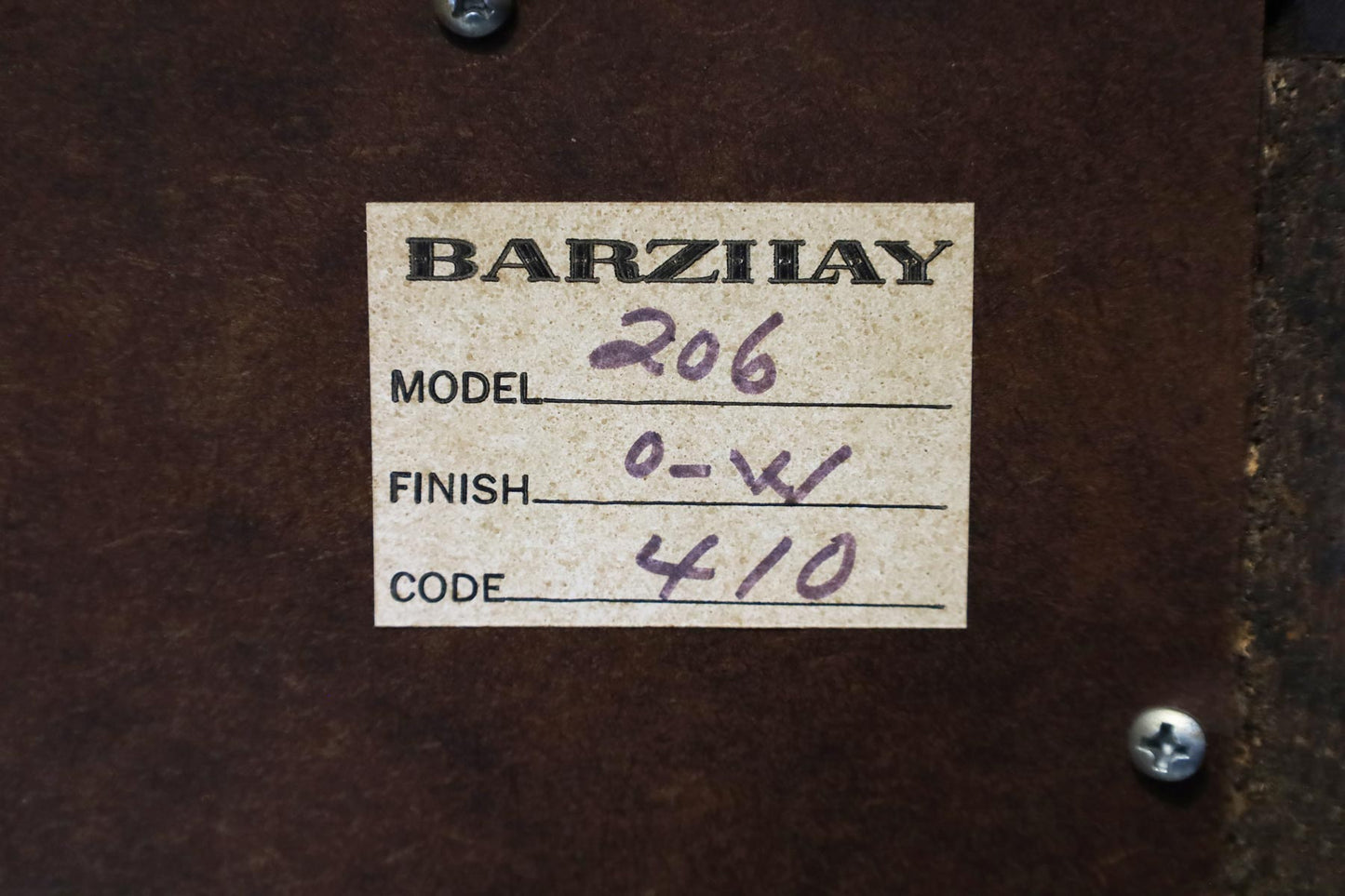 Vintage Walnut Tambour Door Wall Unit by Barzilay