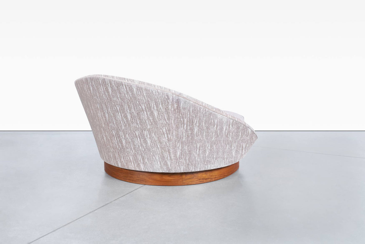 Vintage Walnut "Satellite" Lounge Chair by Milo Baughman