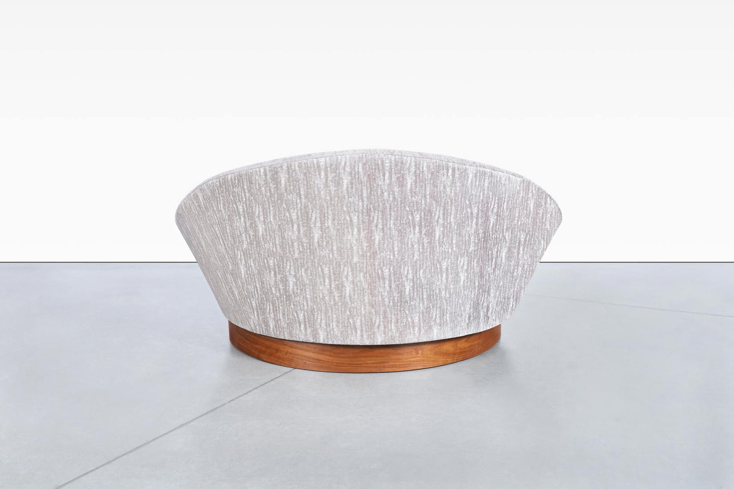 Vintage Walnut "Satellite" Lounge Chair by Milo Baughman