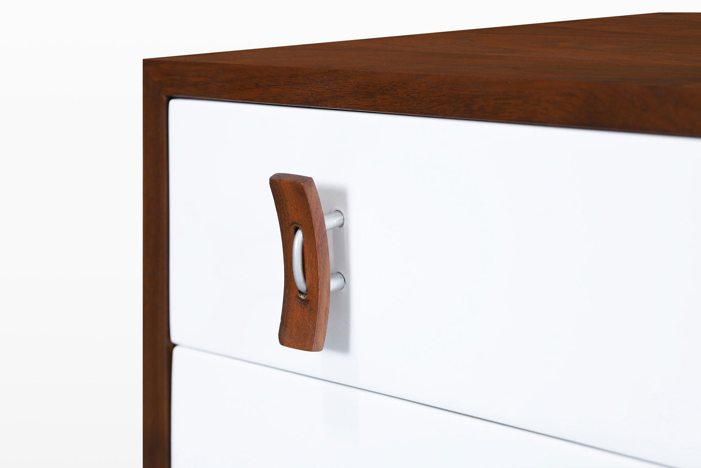 Vintage Walnut and Lacquered Dresser by Stanley Young for Glenn of California