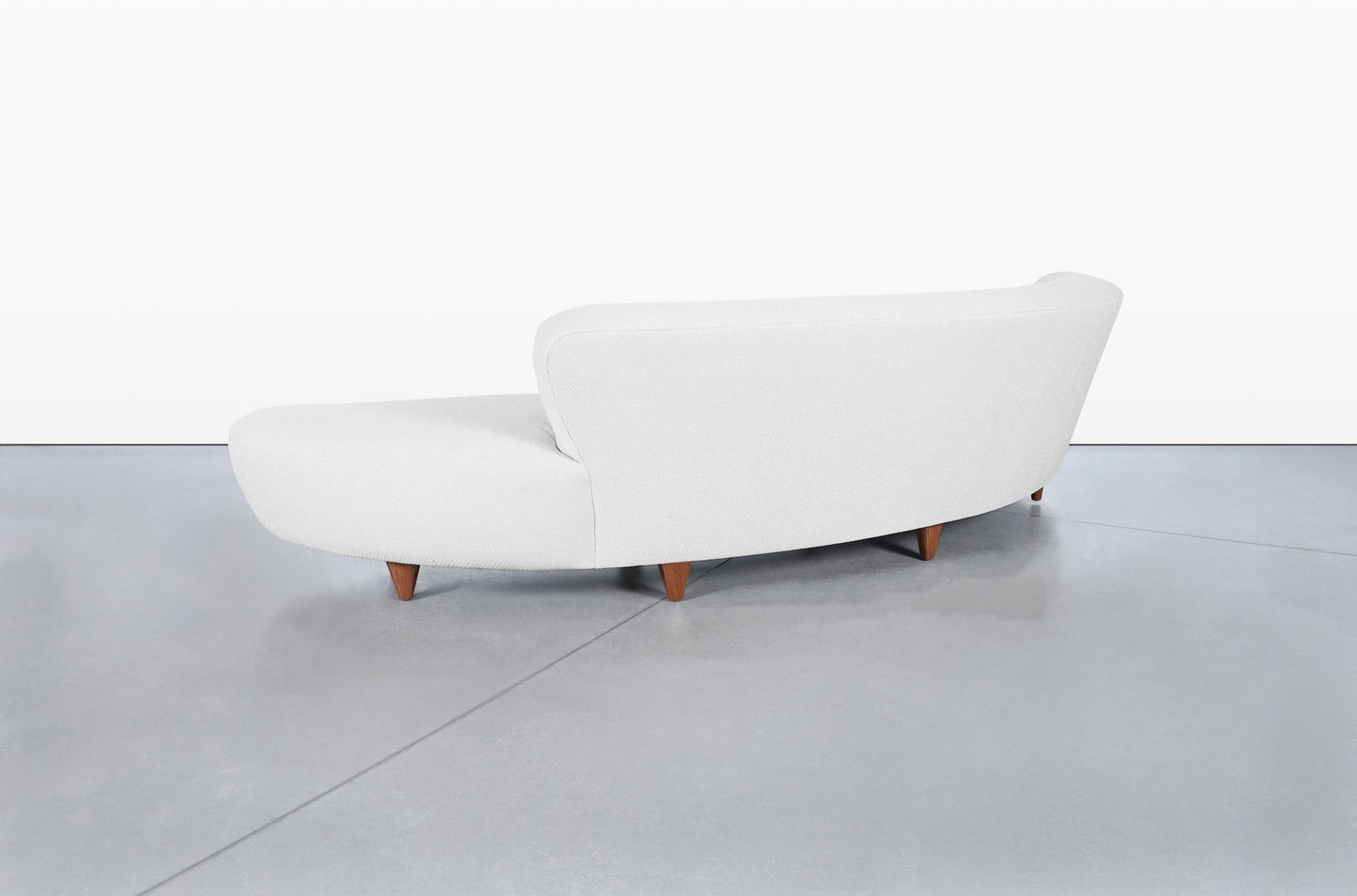 Vintage “Cloud” Sofa with Ottoman