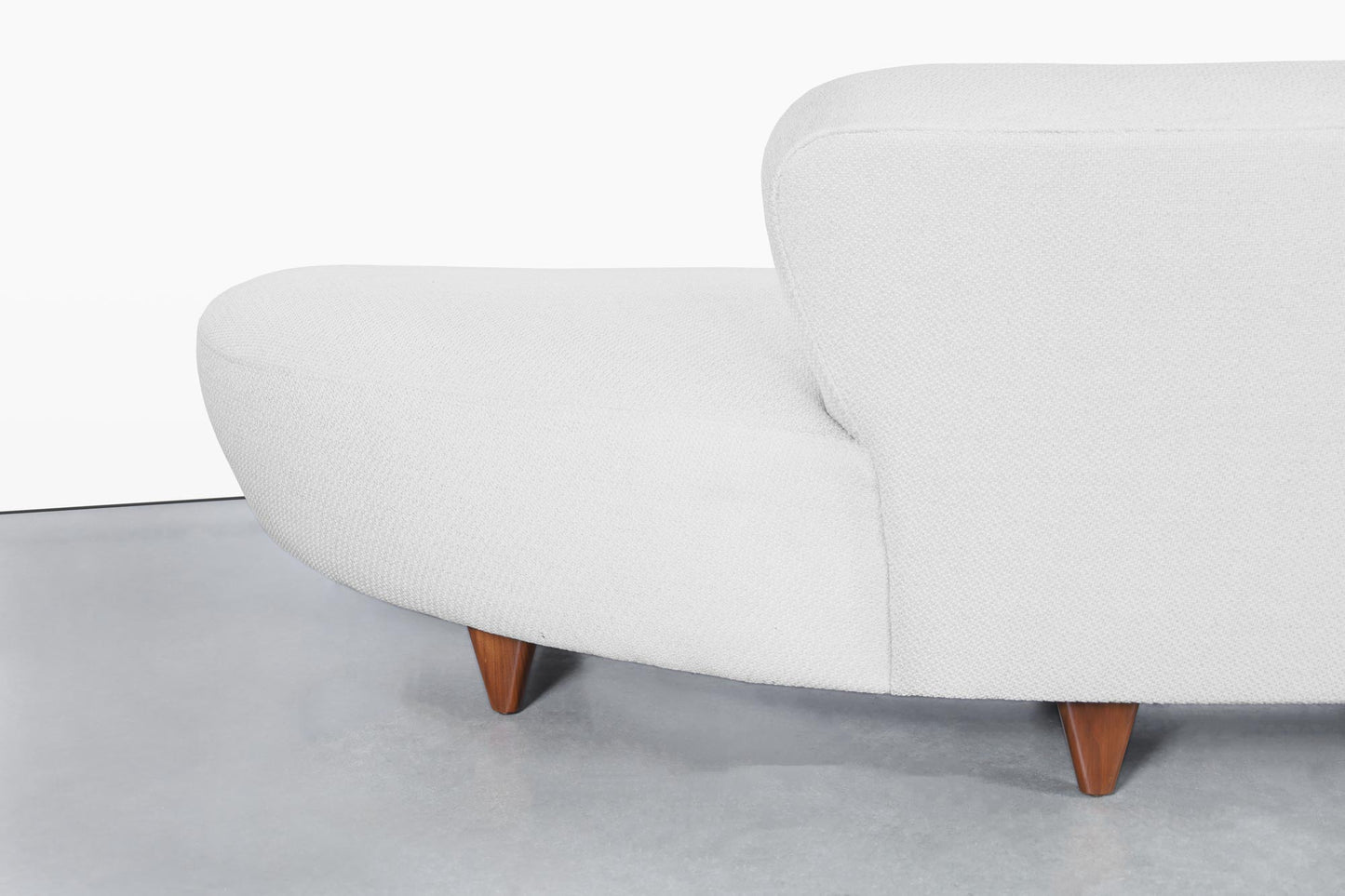 Vintage “Cloud” Sofa with Ottoman