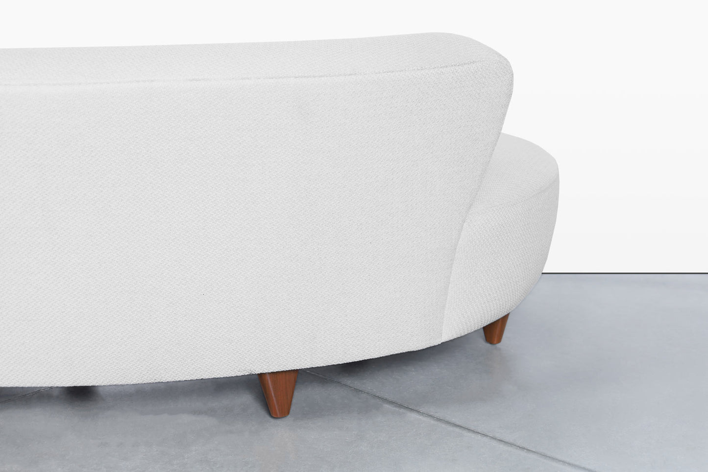 Vintage “Cloud” Sofa with Ottoman