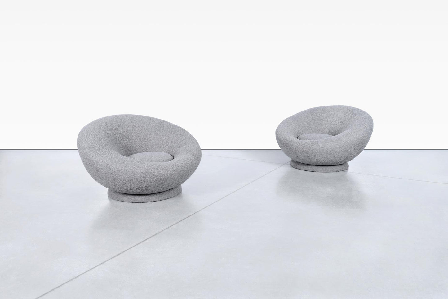 Vintage "Pod" Swivel Lounge Chairs