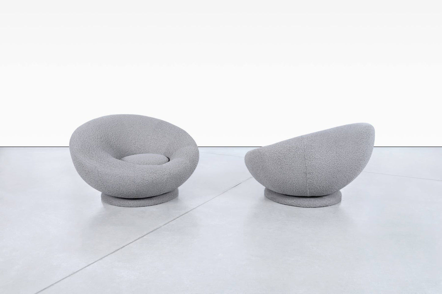 Vintage "Pod" Swivel Lounge Chairs