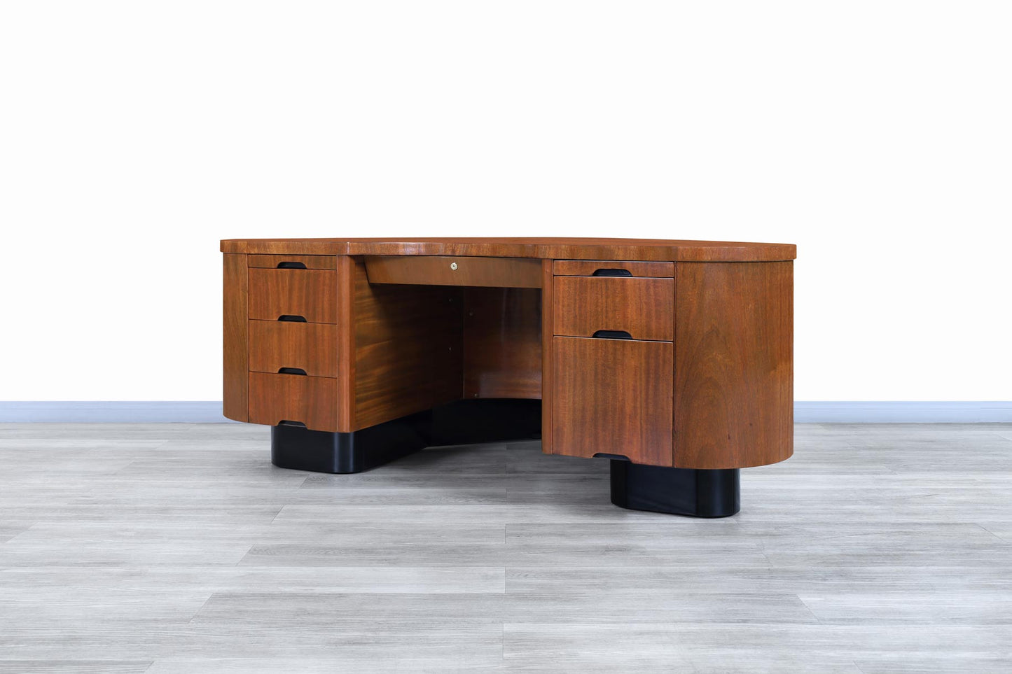 Vintage Art Deco "Fletcher Aviation" Executive Desk by Frank Fletcher