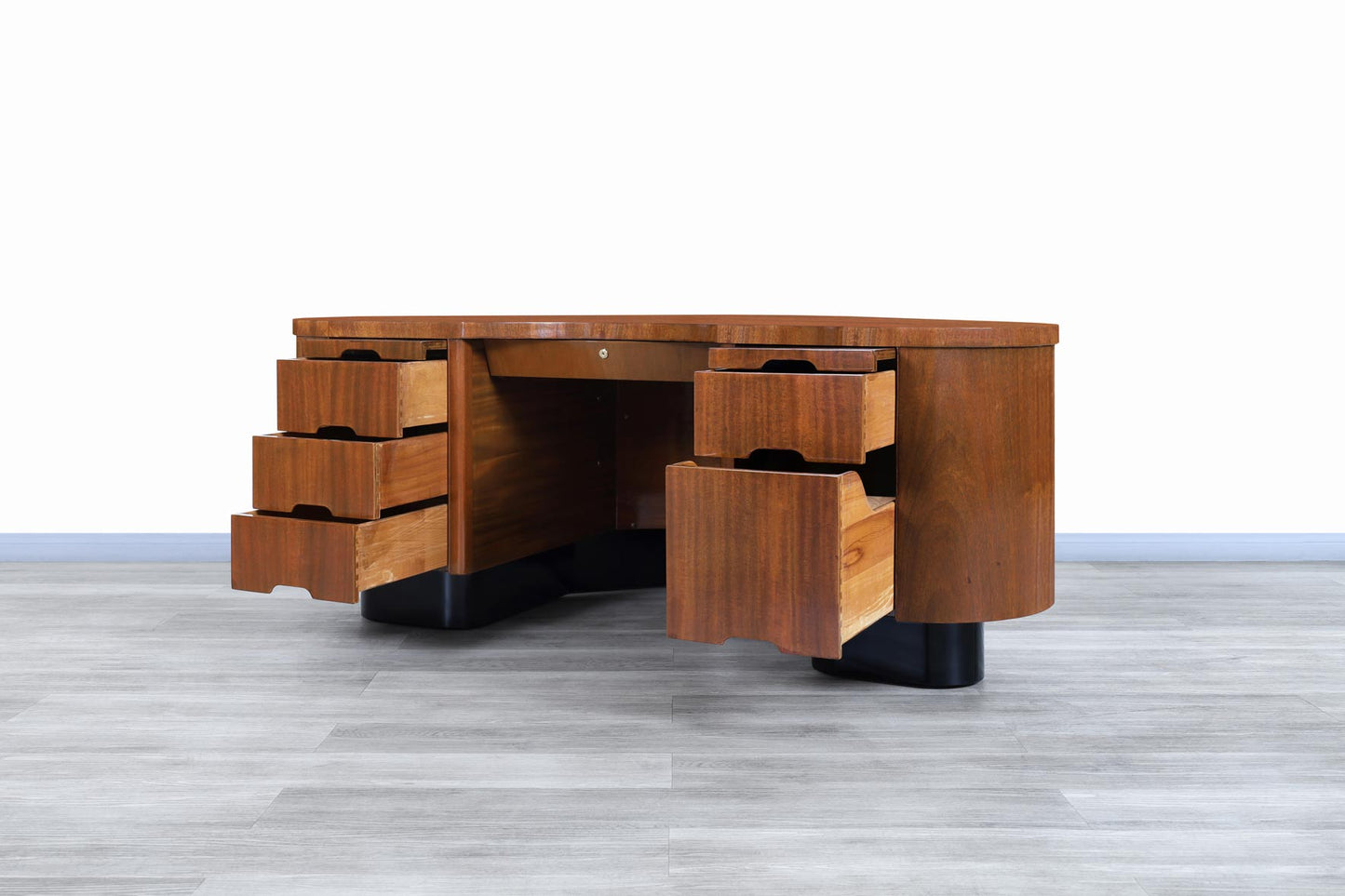 Vintage Art Deco "Fletcher Aviation" Executive Desk by Frank Fletcher