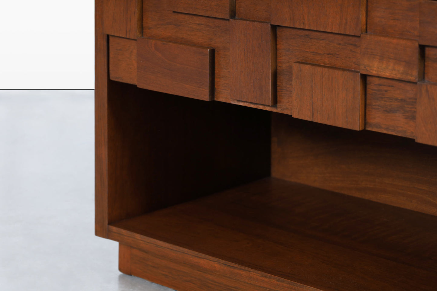 Vintage Brutalist “Staccato” Nightstands by Lane