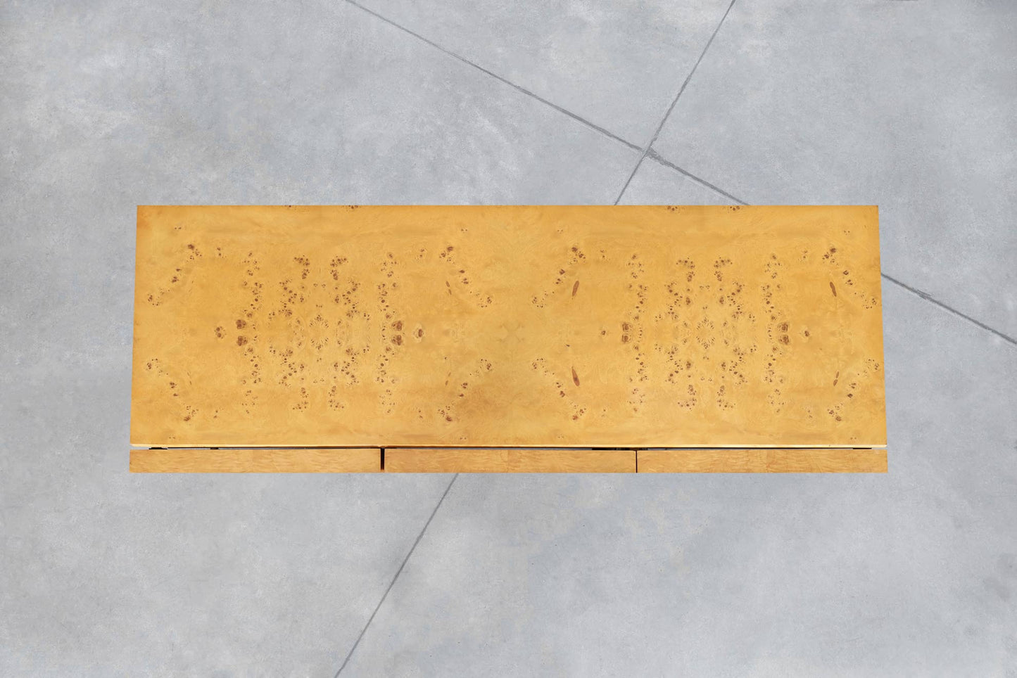 Vintage Burl Wood Credenza by Arthur Umanoff for Dillingham