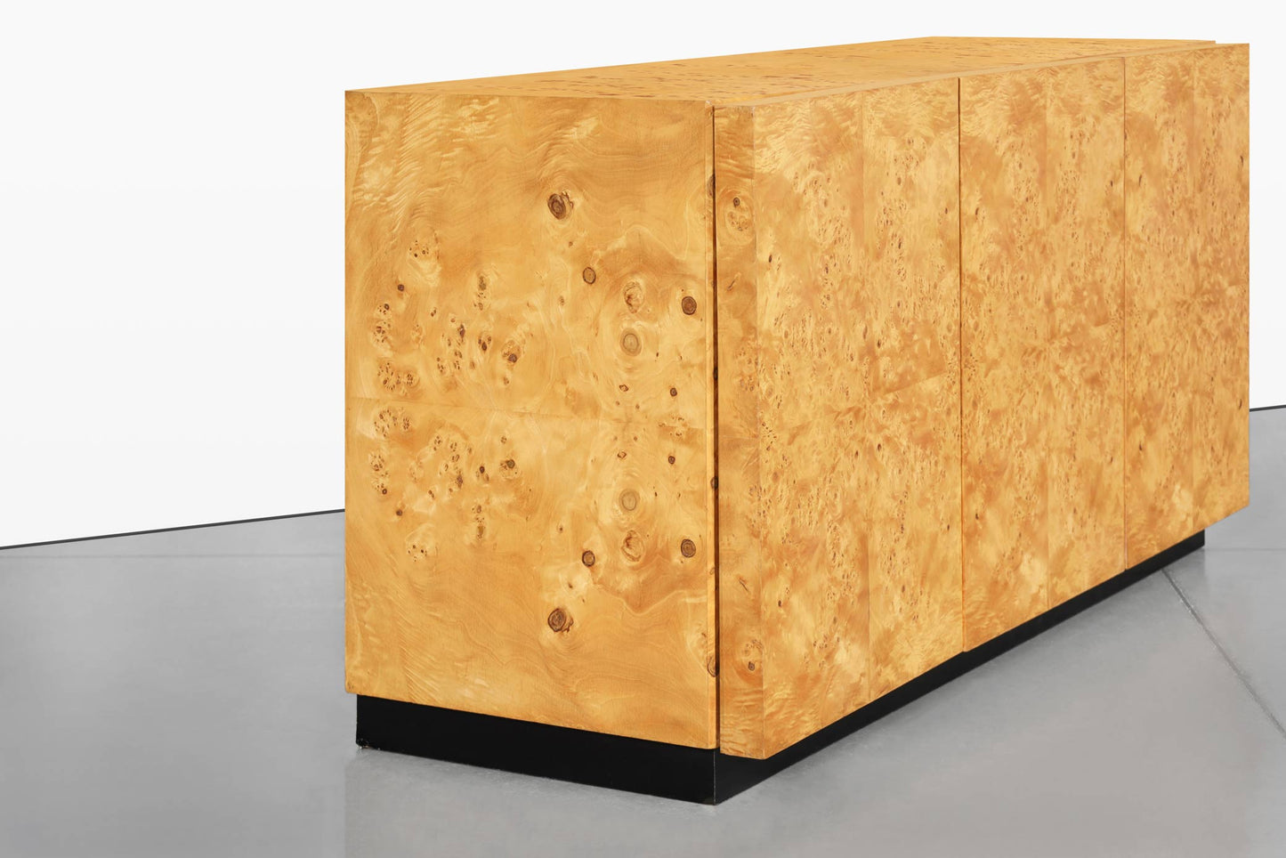 Vintage Burl Wood Credenza by Arthur Umanoff for Dillingham