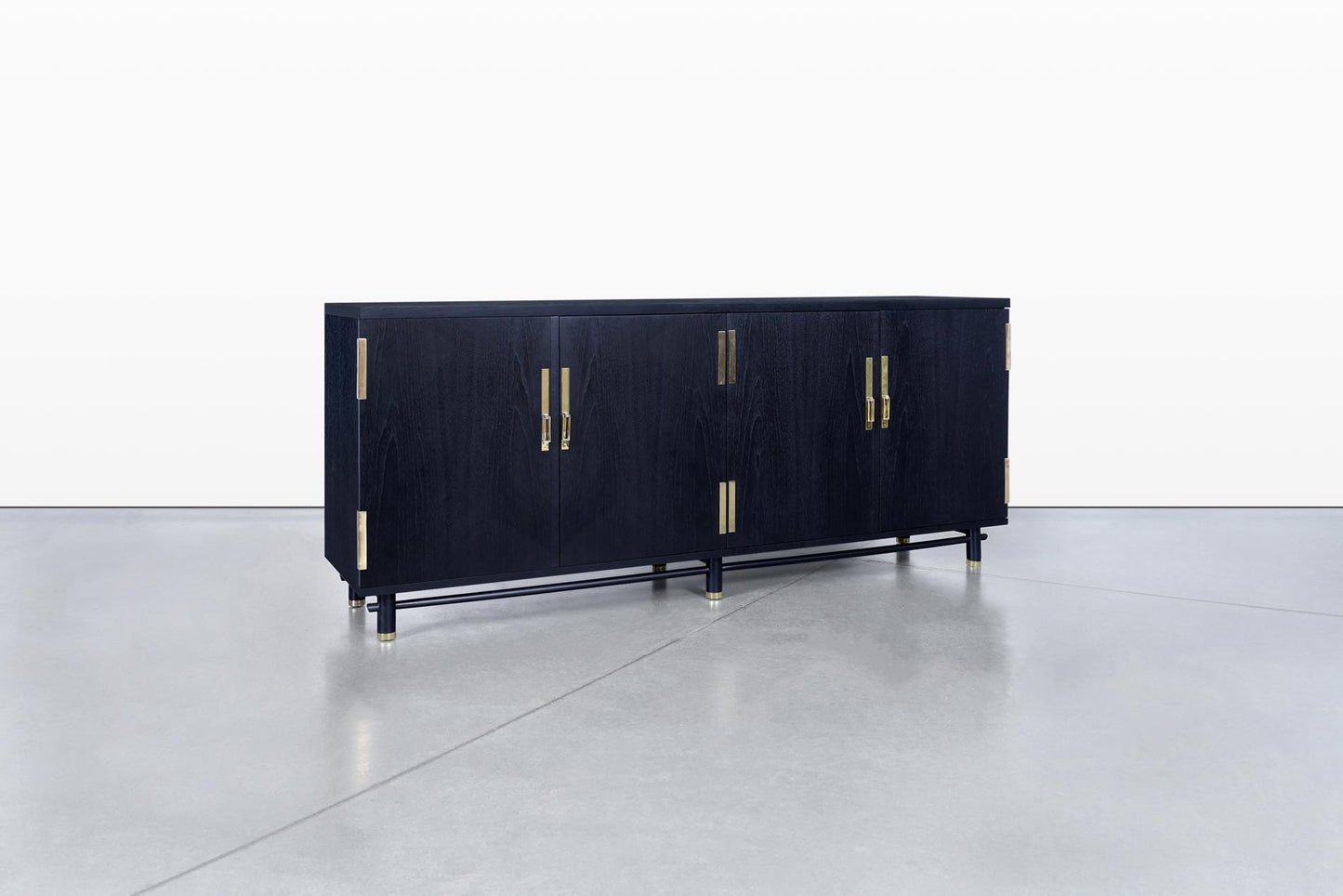 Vintage Cerused Credenza by Michael Taylor for Baker