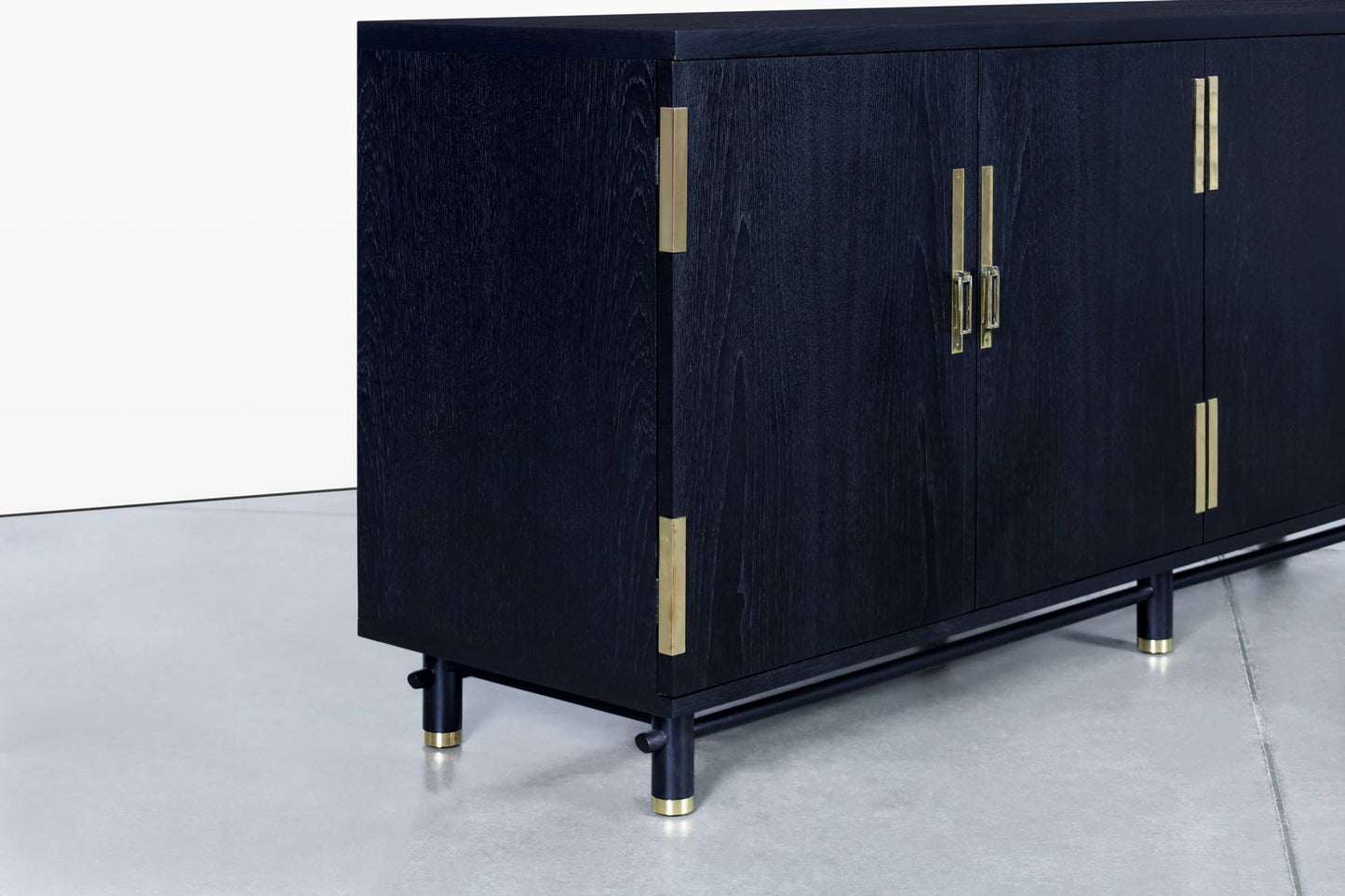 Vintage Cerused Credenza by Michael Taylor for Baker