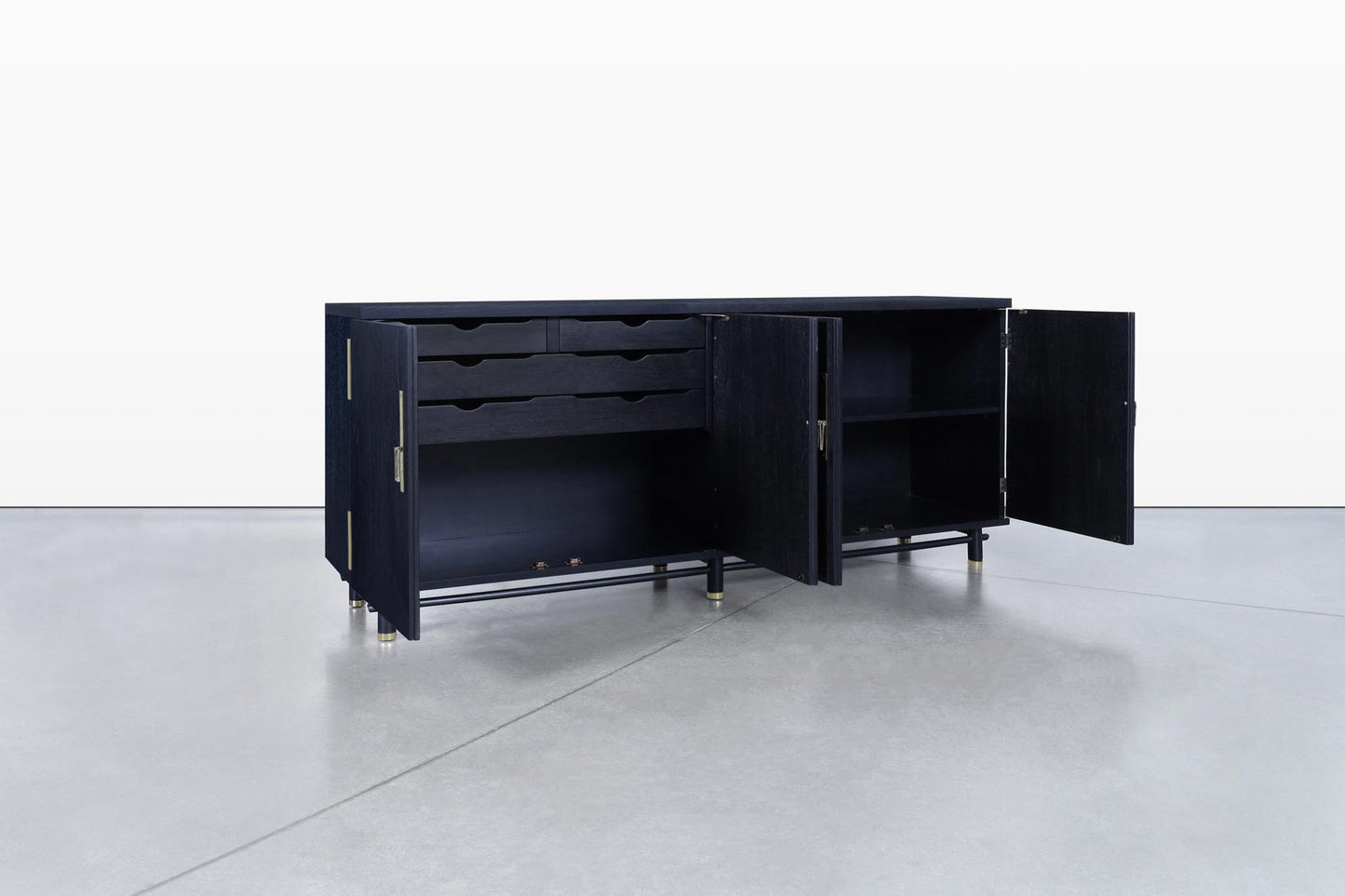 Vintage Cerused Credenza by Michael Taylor for Baker