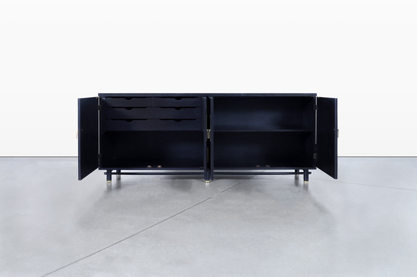 Vintage Cerused Credenza by Michael Taylor for Baker