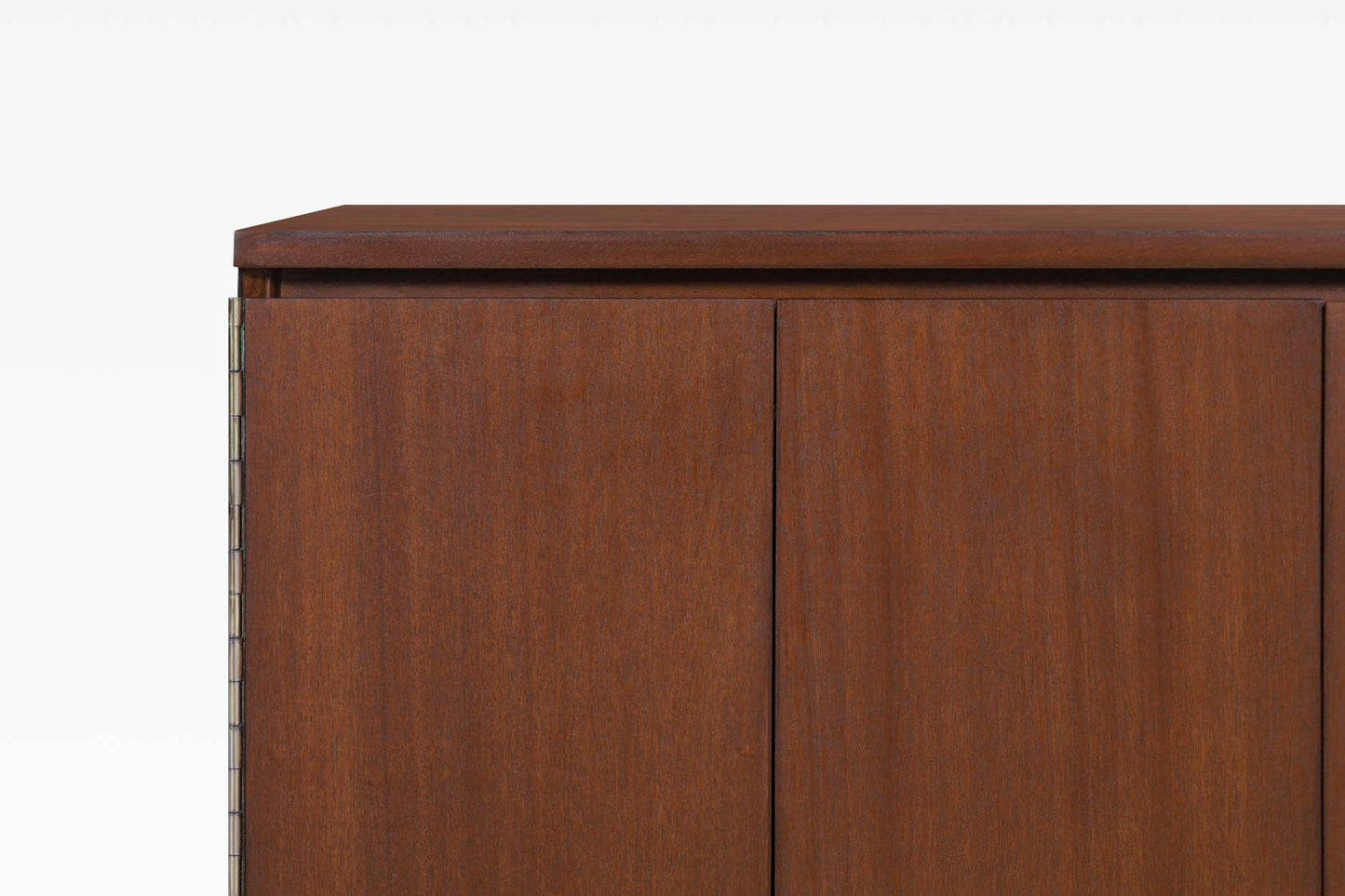 Vintage "Irwin Collection" Mahogany and Brass Credenza by Paul McCobb