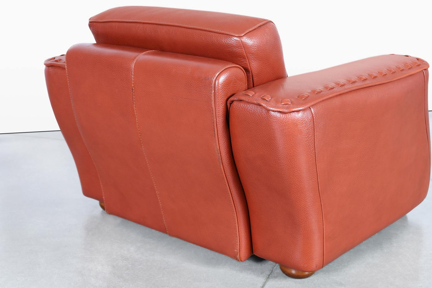 Vintage Italian Leather Club Chairs by Formenti