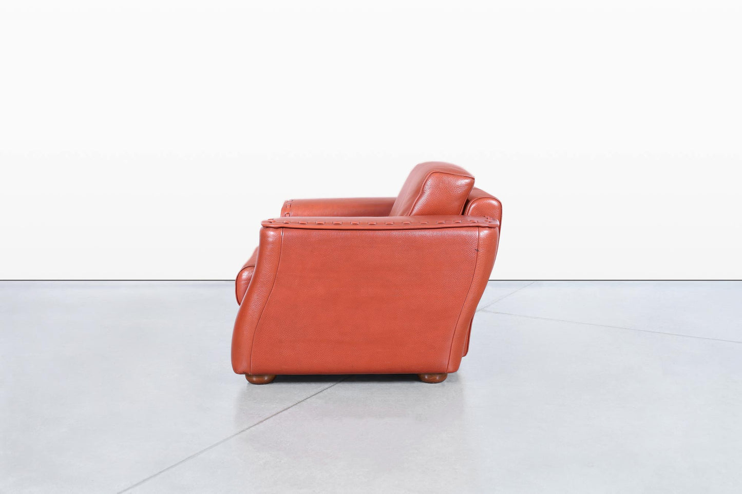 Vintage Italian Leather Club Chairs by Formenti