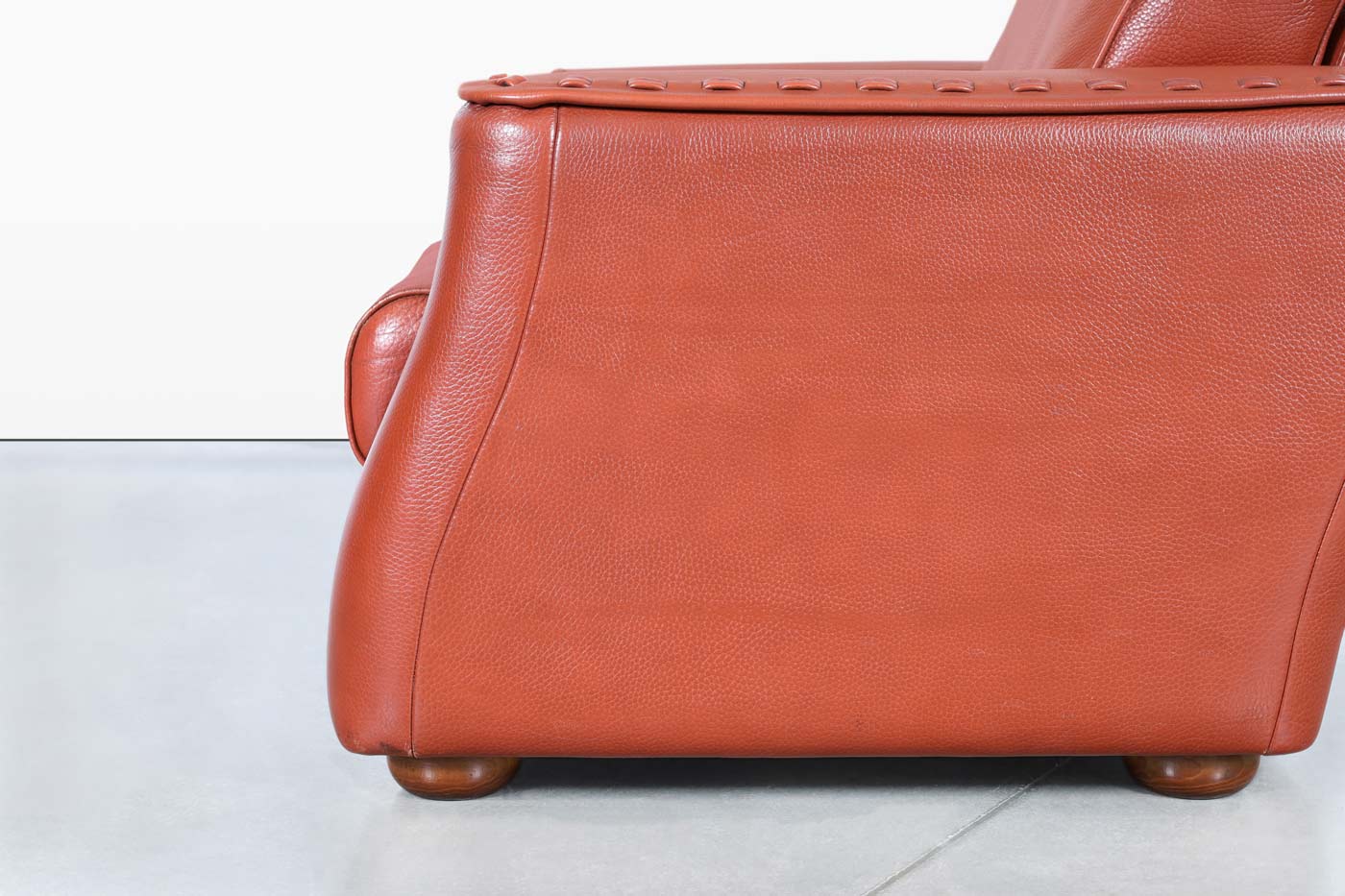 Vintage Italian Leather Club Chairs by Formenti