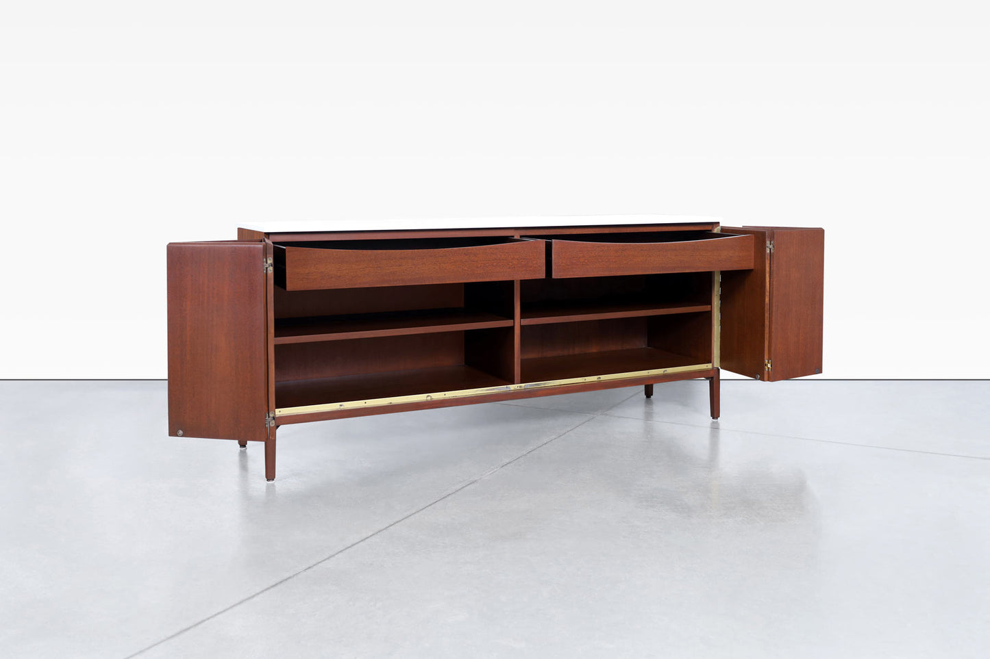 Vintage Mahogany "Irwin Collection" Credenza by Paul McCobb for Calvin Furniture