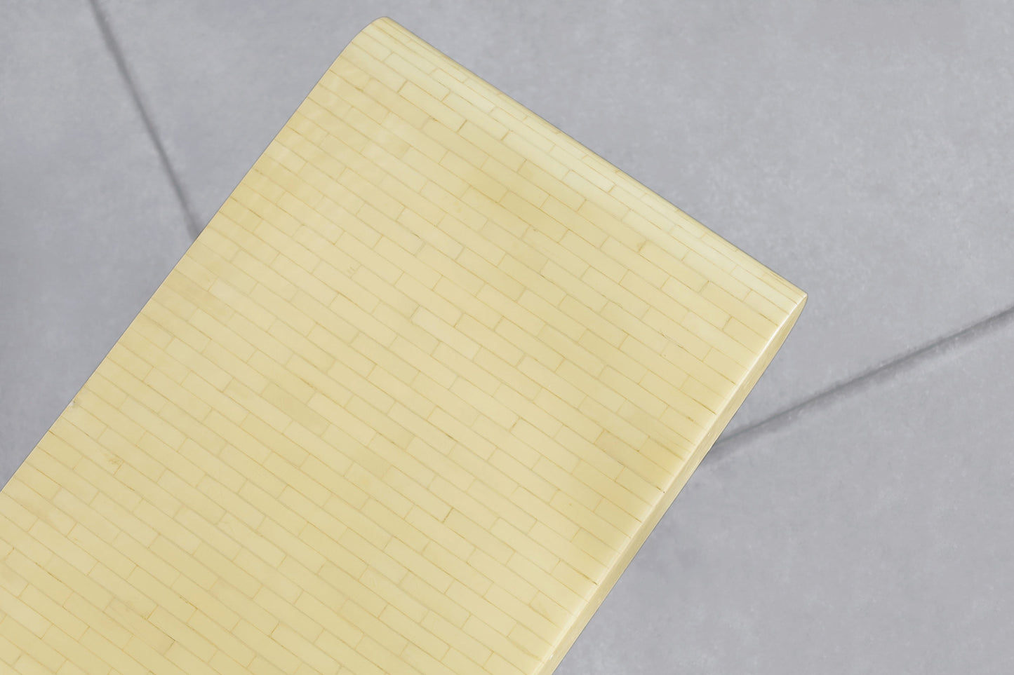 Vintage Tessellated Bone Console Table by Enrique Garcel for Jimeco LTDA