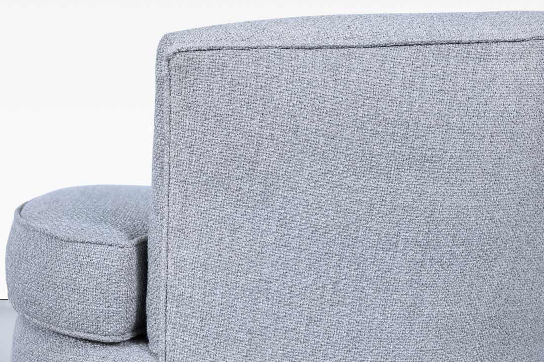 Vintage Walnut Swivel Lounge Chairs