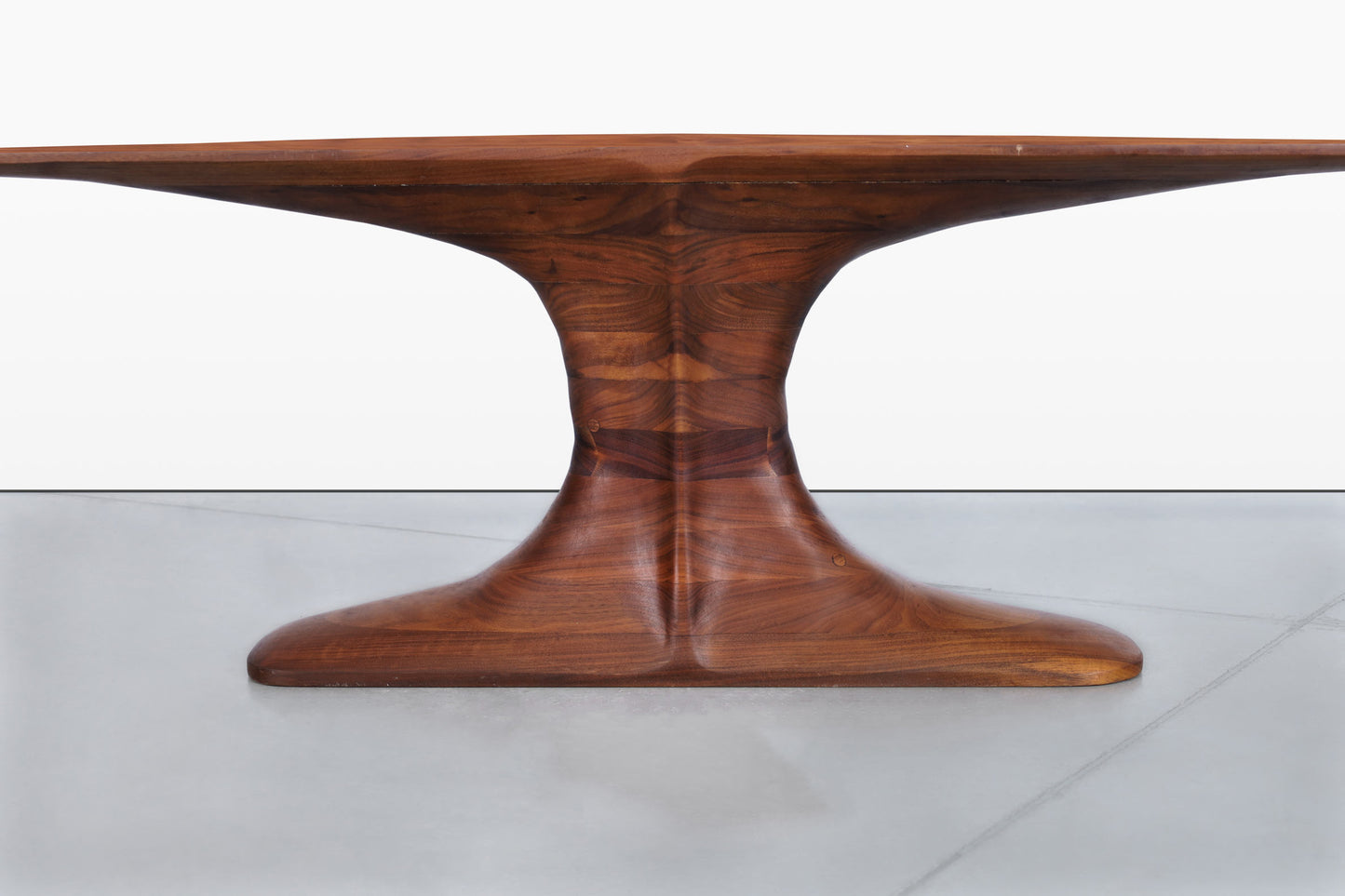 20th Century American Studio Craft Walnut Coffee Table